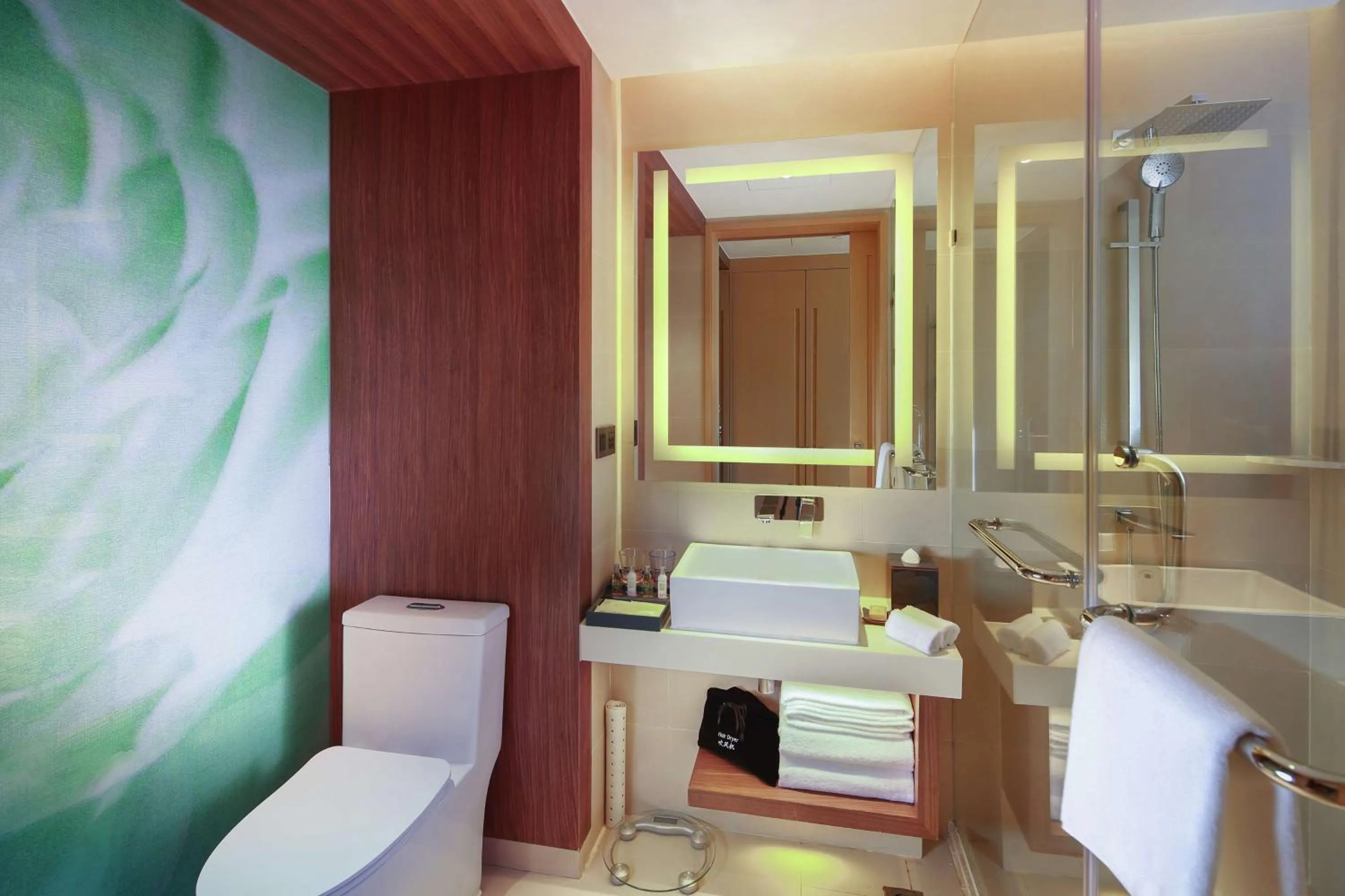 Bathroom in Hilton Garden Inn Qidong