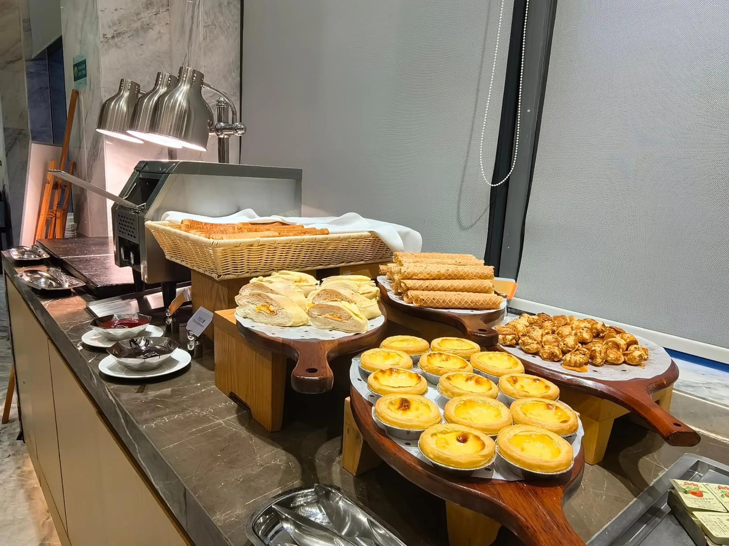 Breakfast in Hilton Garden Inn Qidong