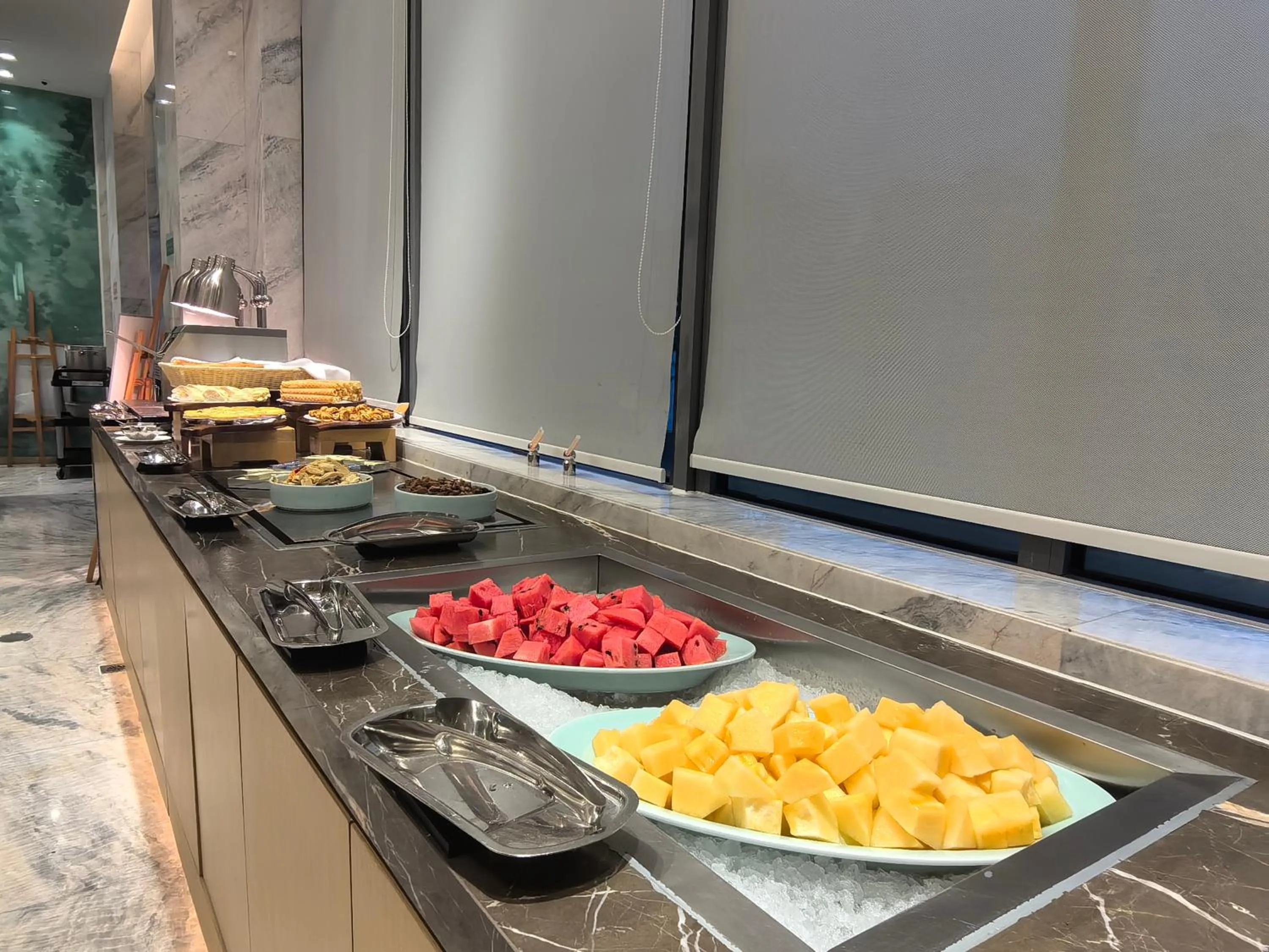 Breakfast in Hilton Garden Inn Qidong