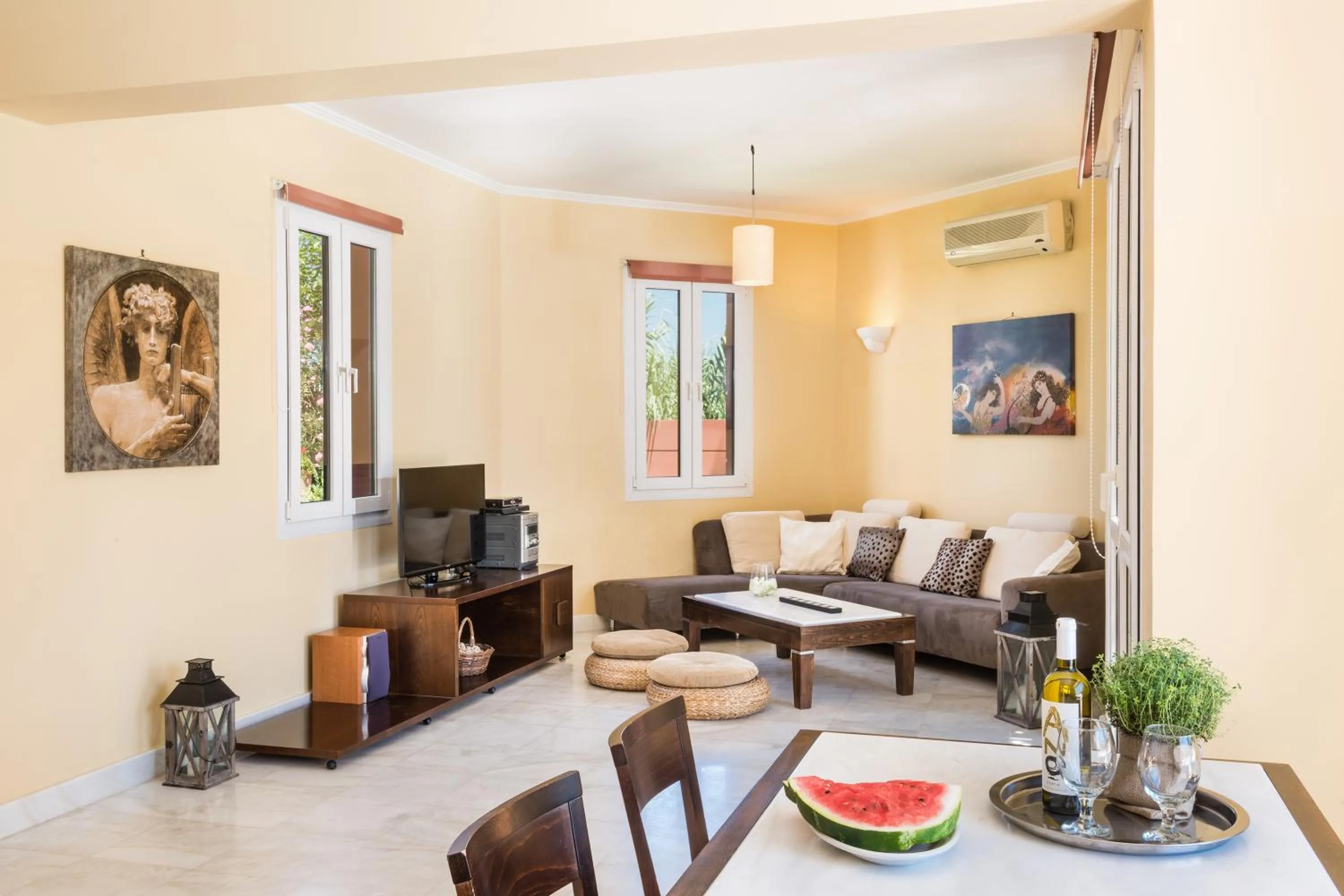 Living room in Daphnis Villas