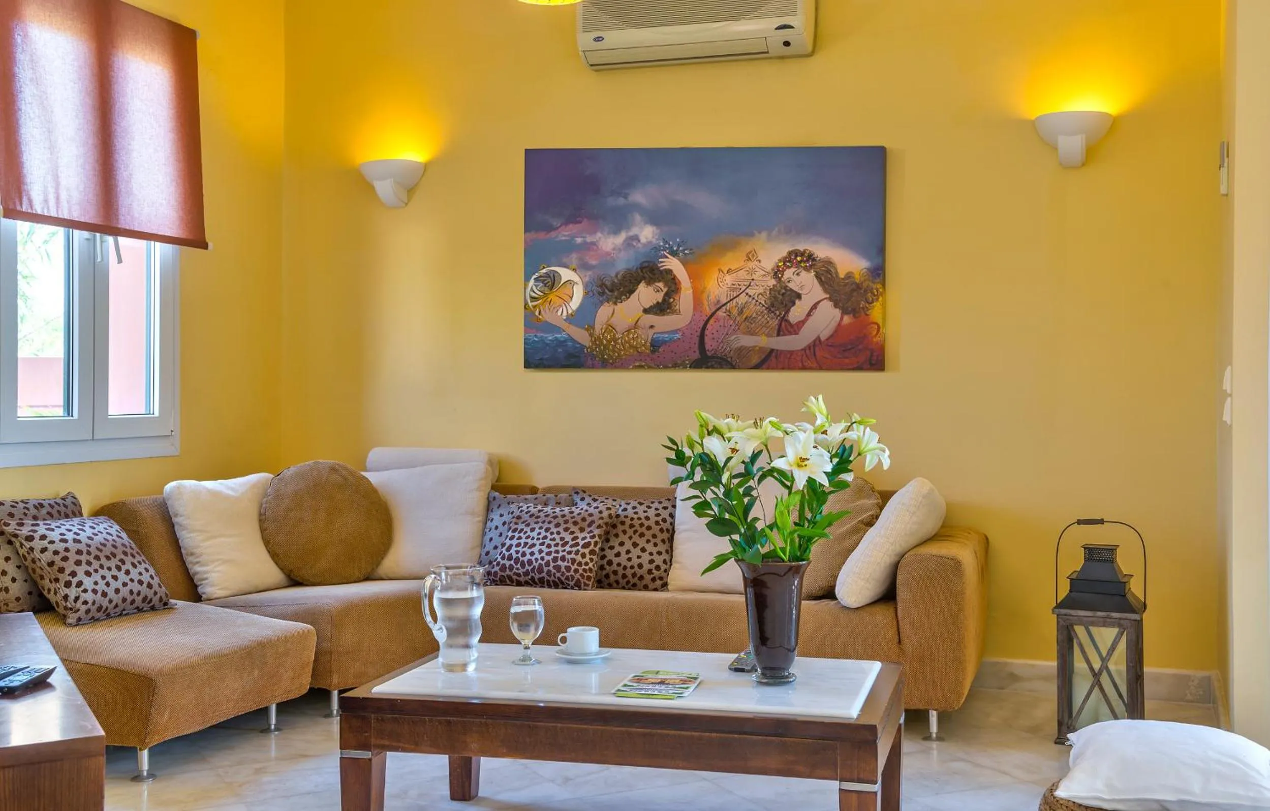 Living room in Daphnis Villas