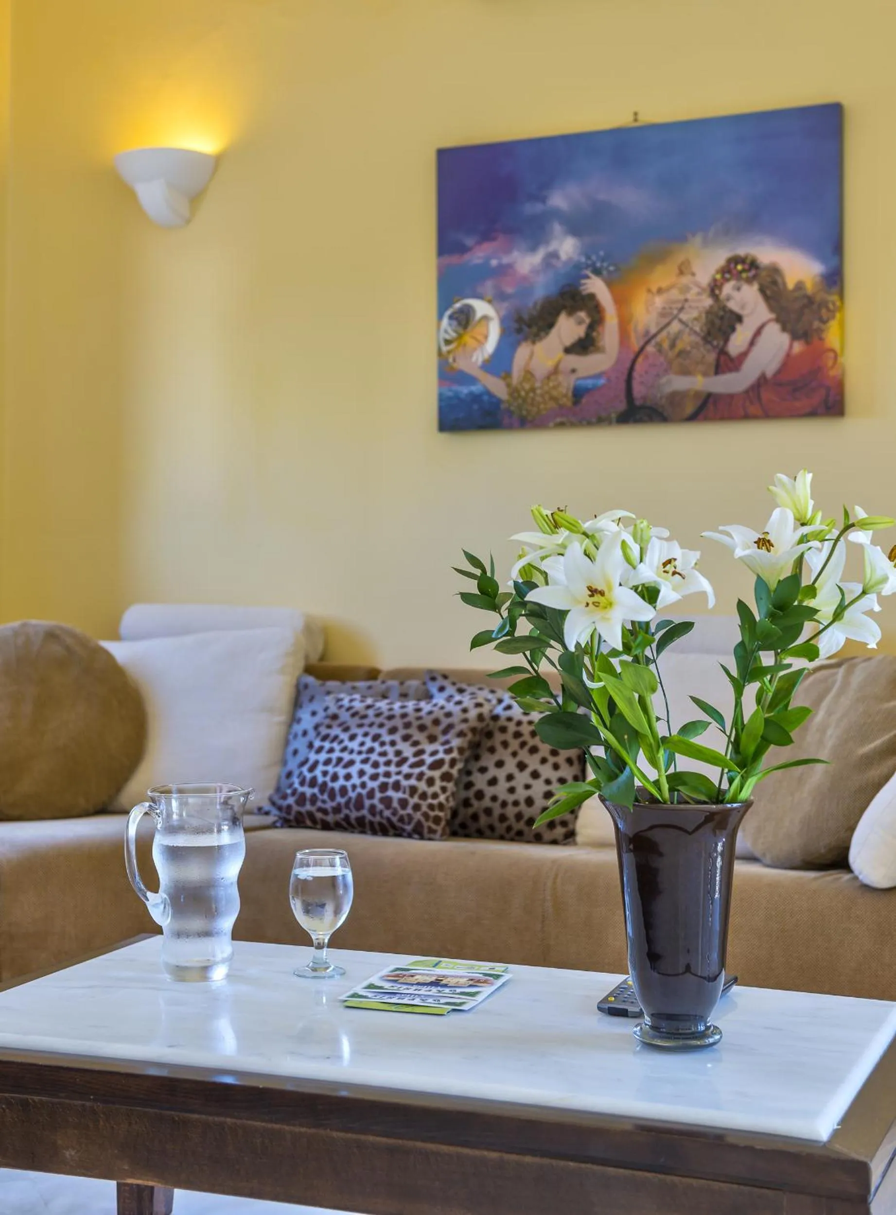 Living room in Daphnis Villas