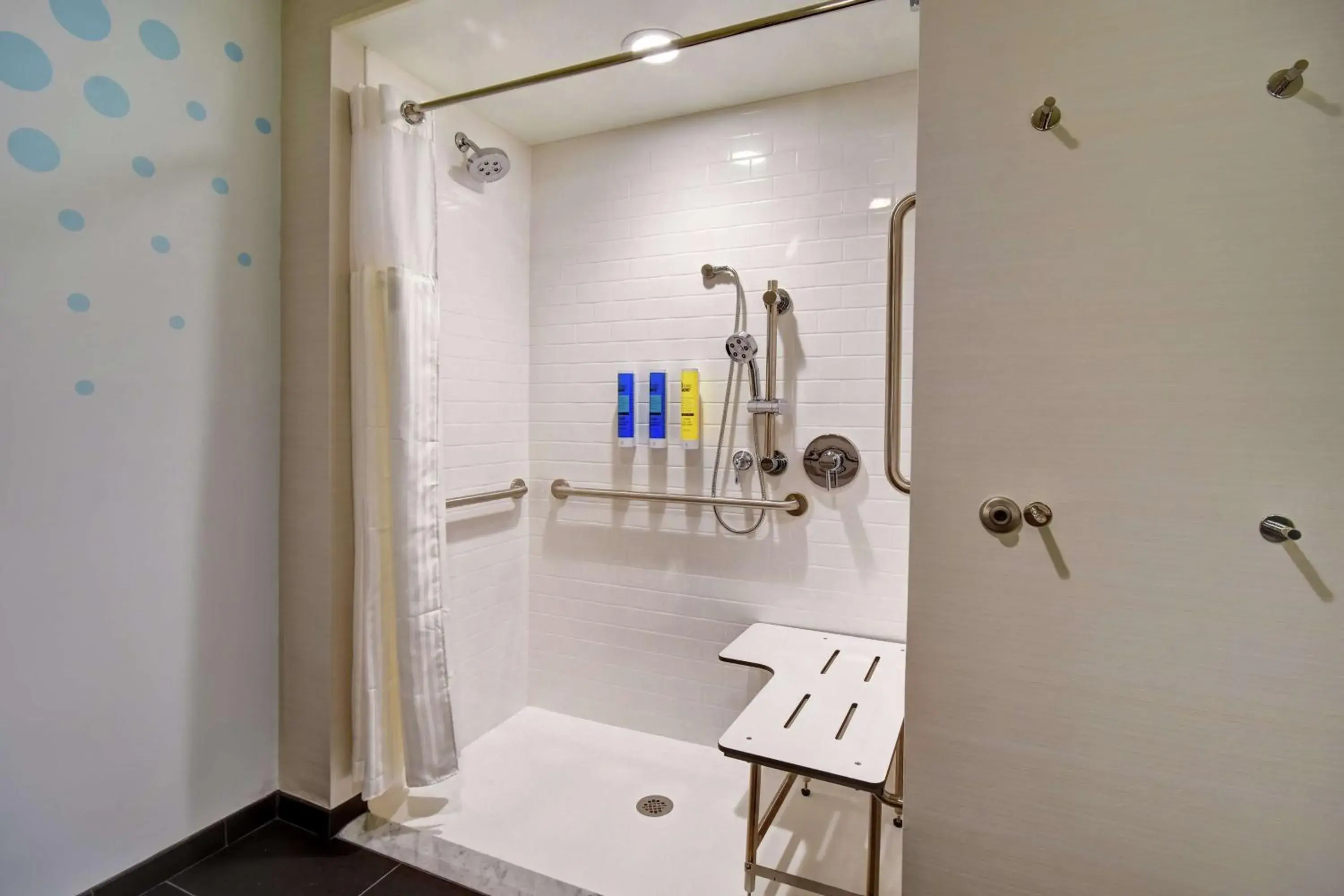 Bathroom in Tru By Hilton Raleigh Durham Airport Bathroom in Tru By Hilton Raleigh Durham Airport