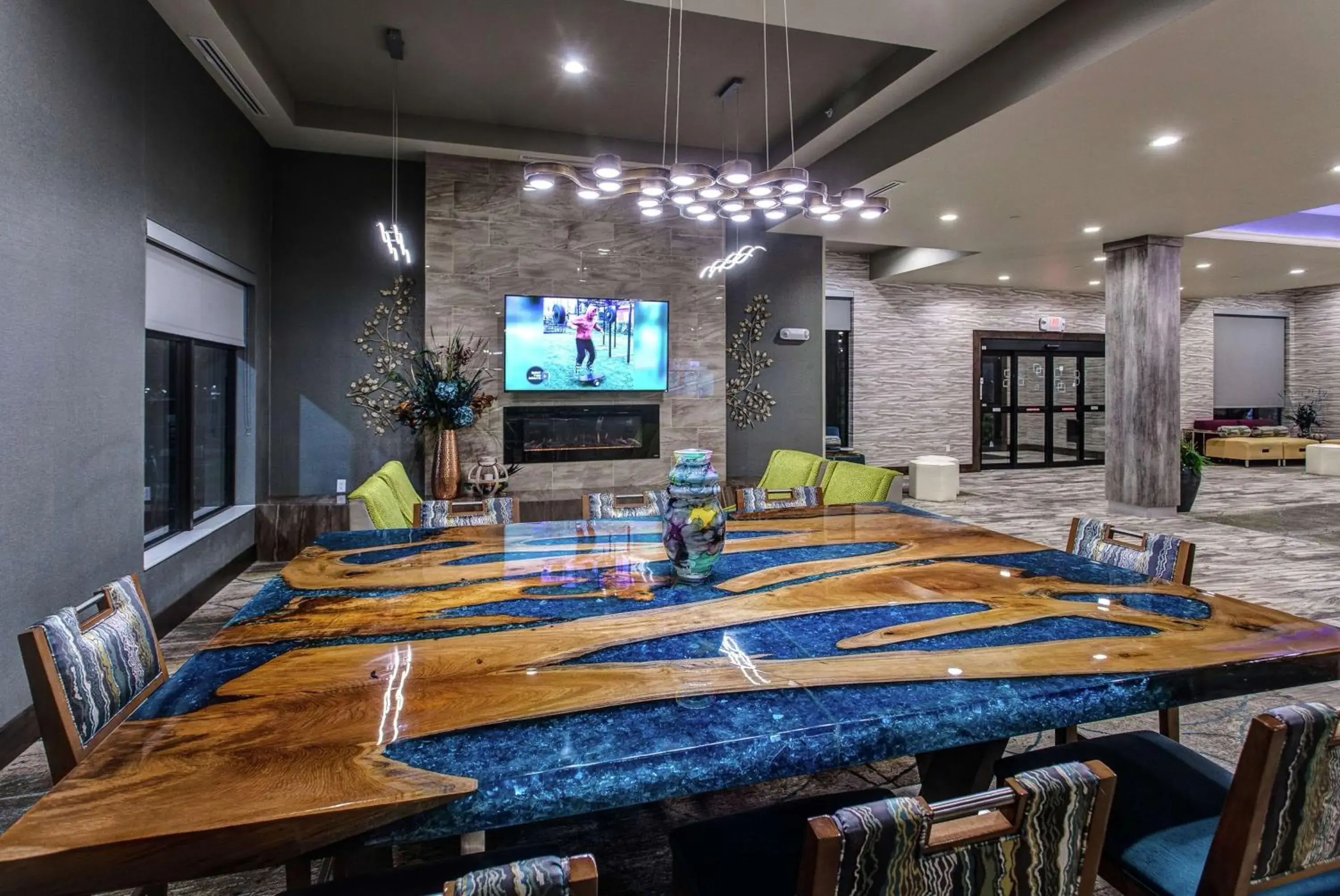 Lobby or reception in Hilton Garden Inn Topeka Lobby or reception in Hilton Garden Inn Topeka