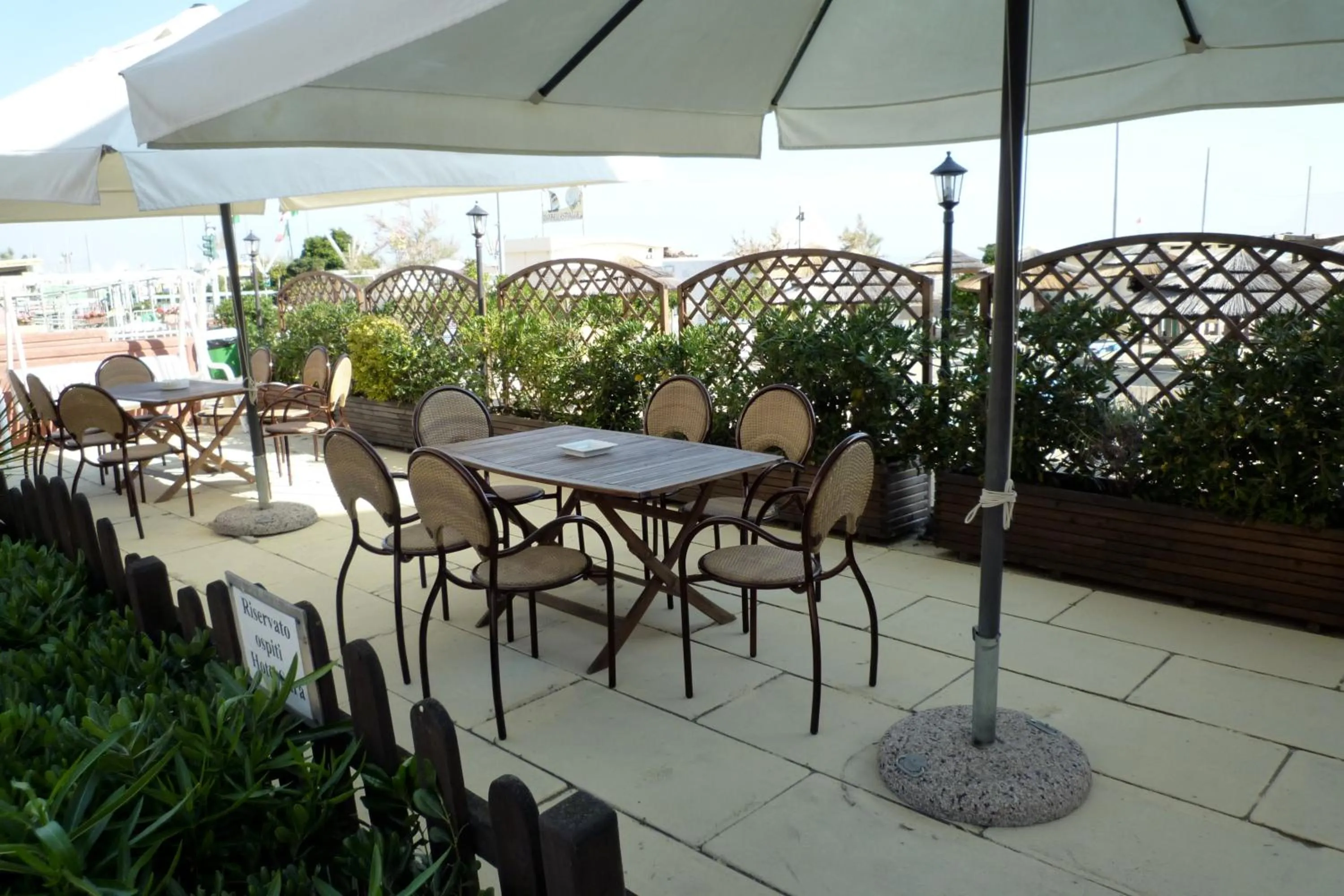 Garden in Hotel Sara