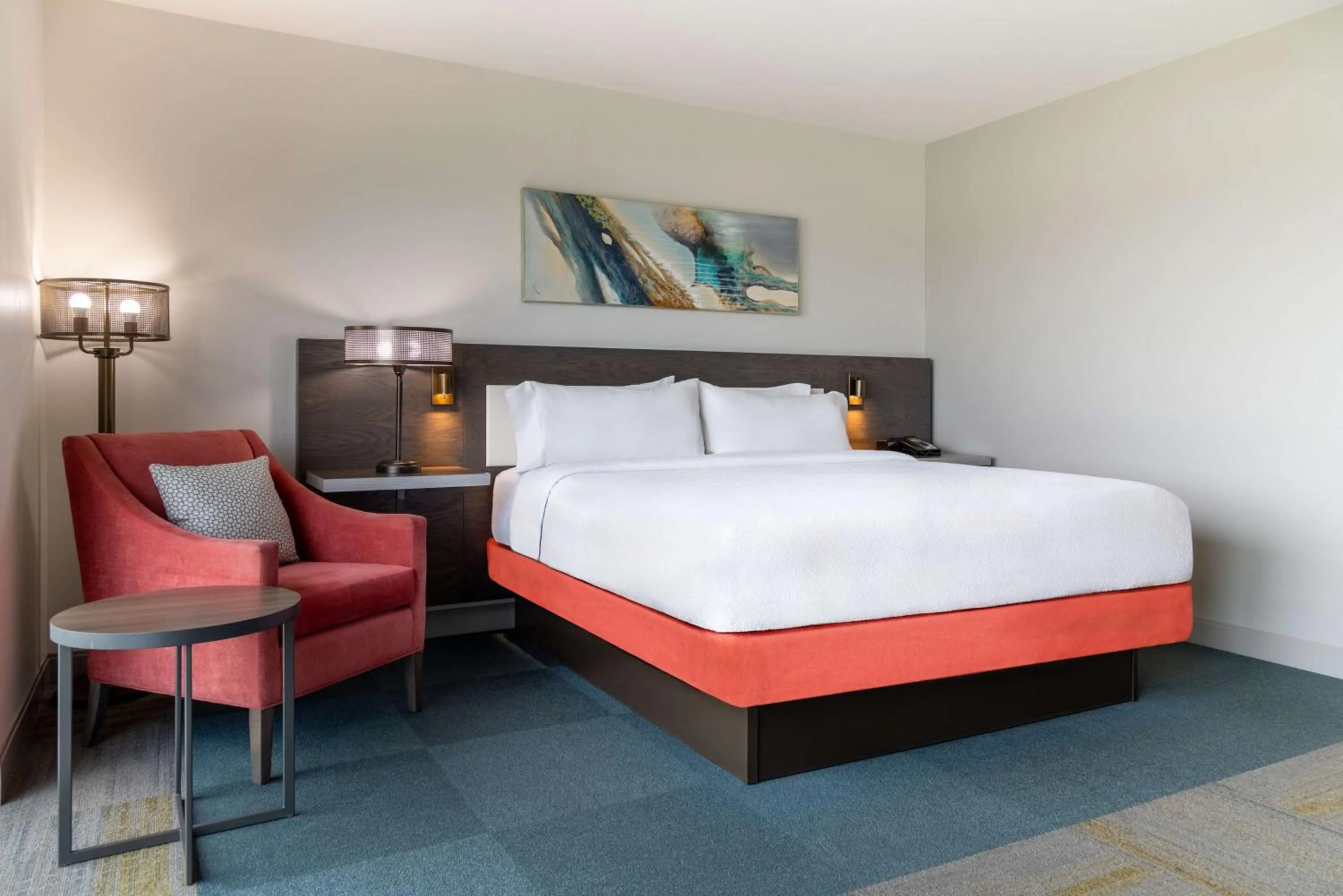 Bed in Hilton Garden Inn Fredericton