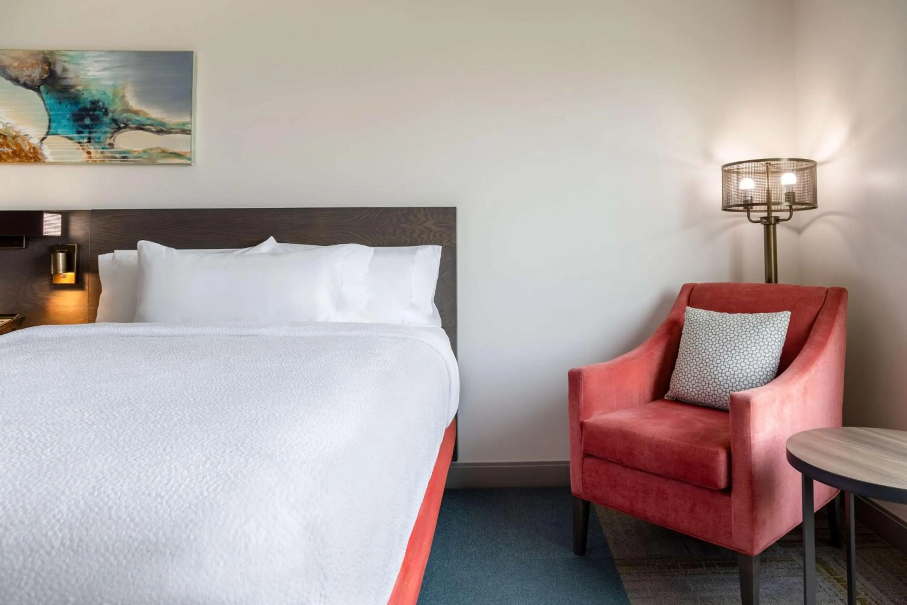 Bed in Hilton Garden Inn Fredericton