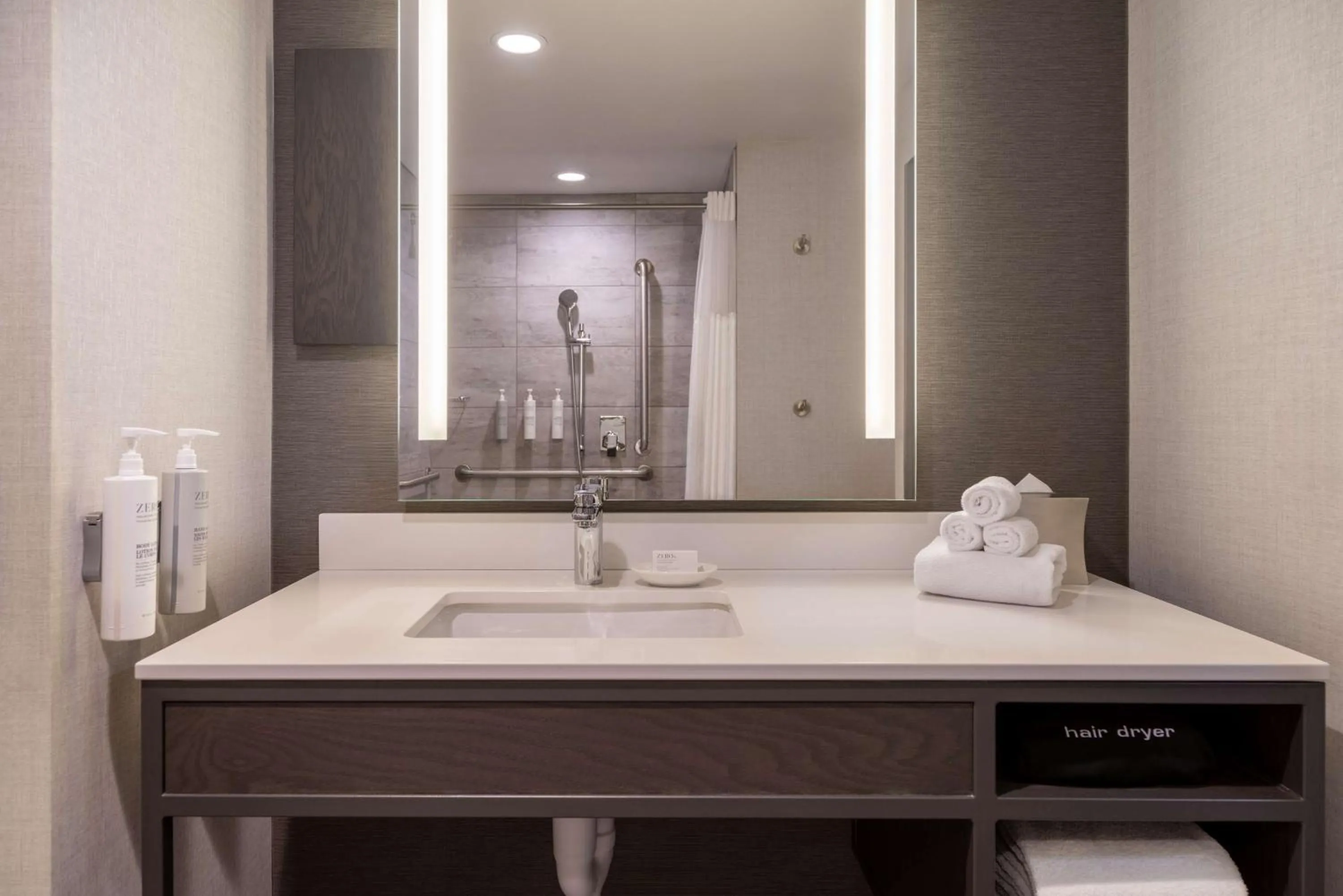 Bathroom in Hilton Garden Inn Fredericton