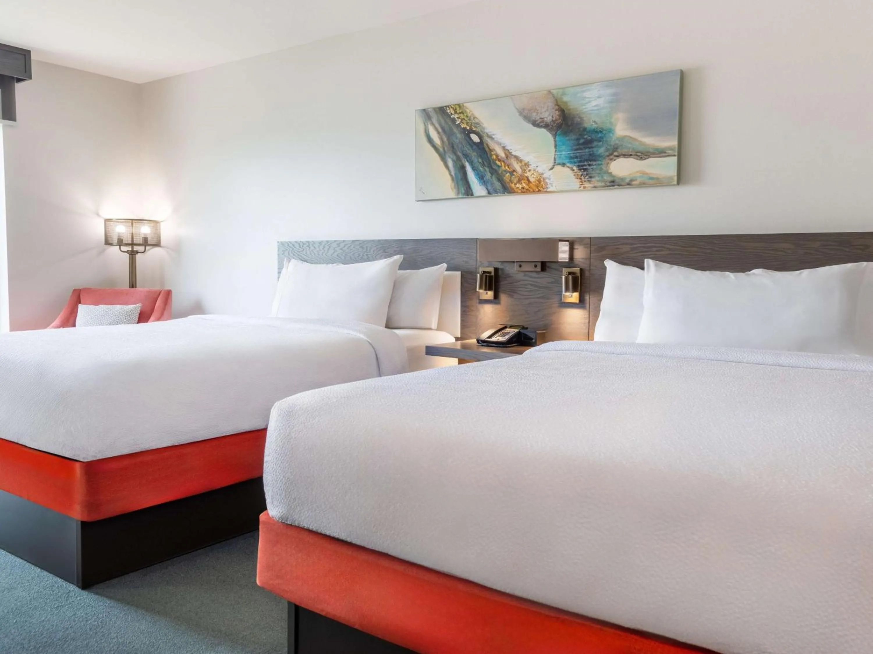 Bed in Hilton Garden Inn Fredericton