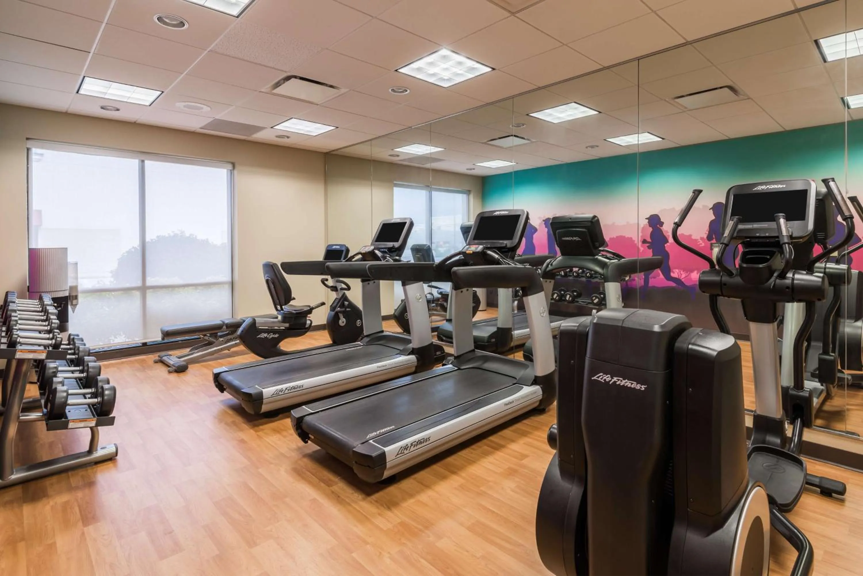 Fitness centre/facilities in Hyatt Place Bentonville Rogers