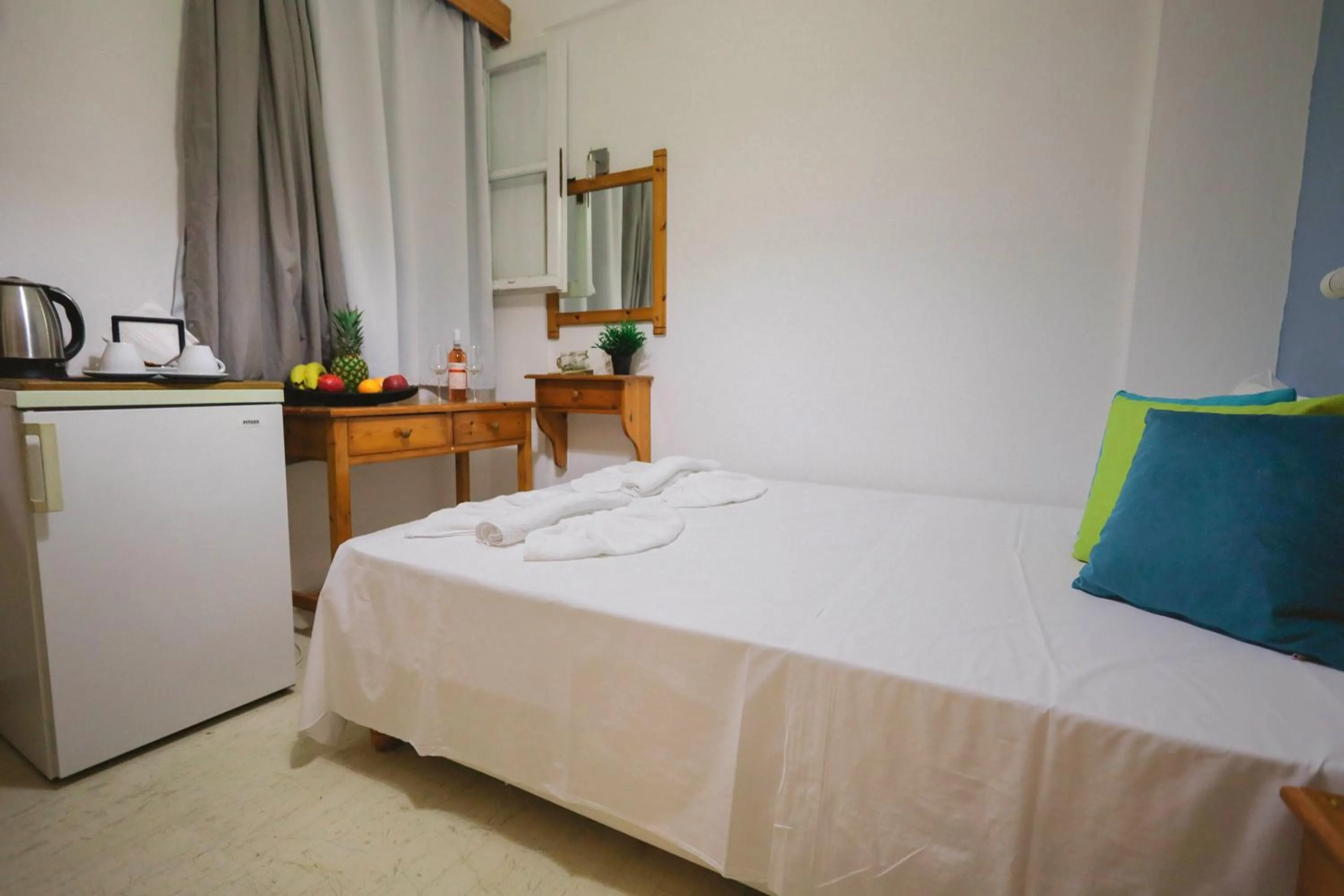 Bed in Malia Boutique Studios