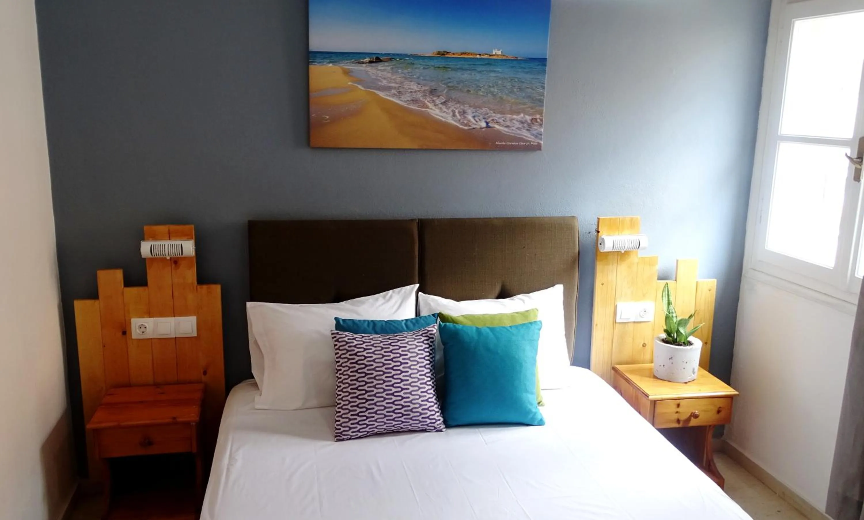 Bed in Malia Boutique Studios