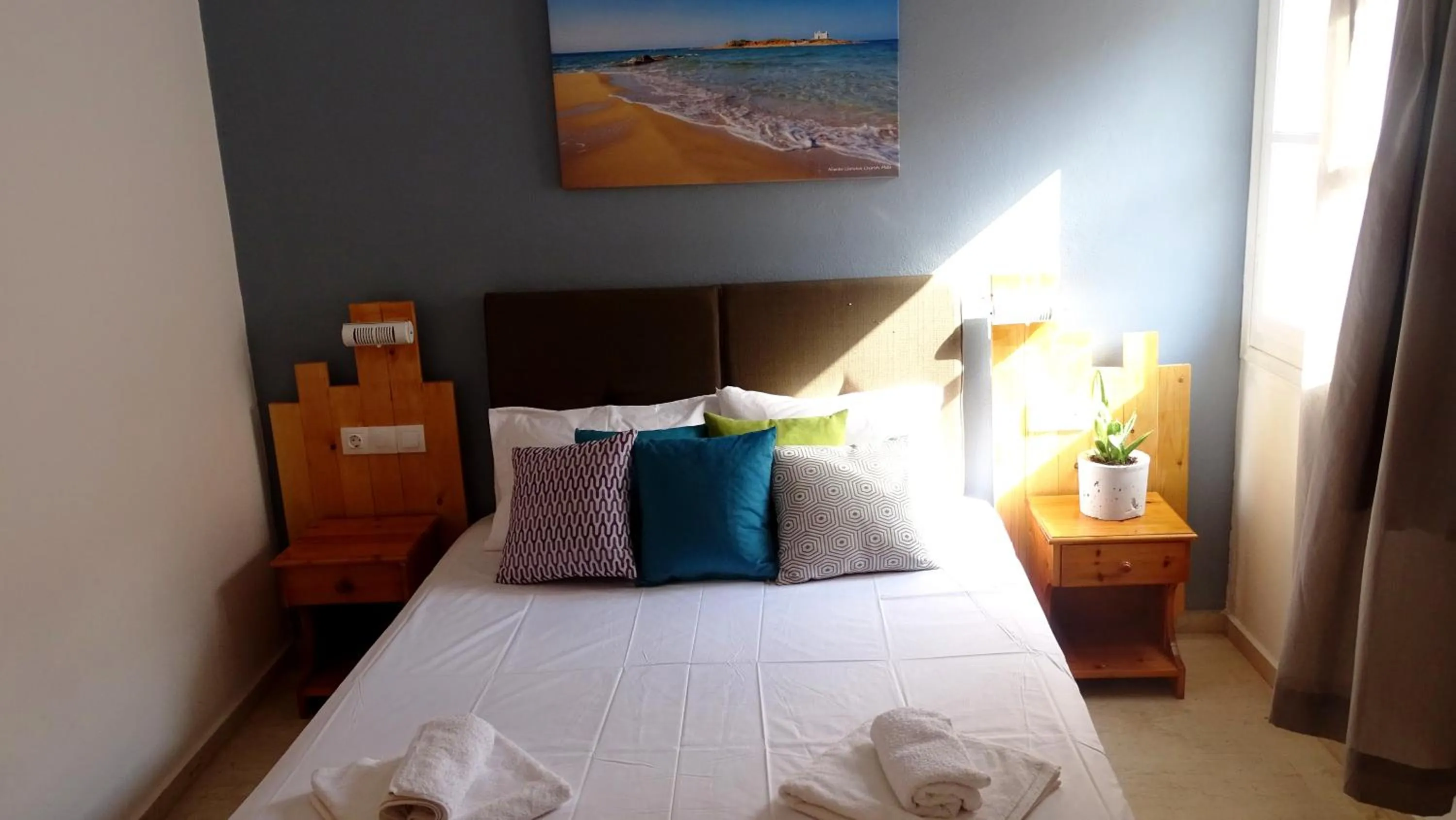 Bed in Malia Boutique Studios