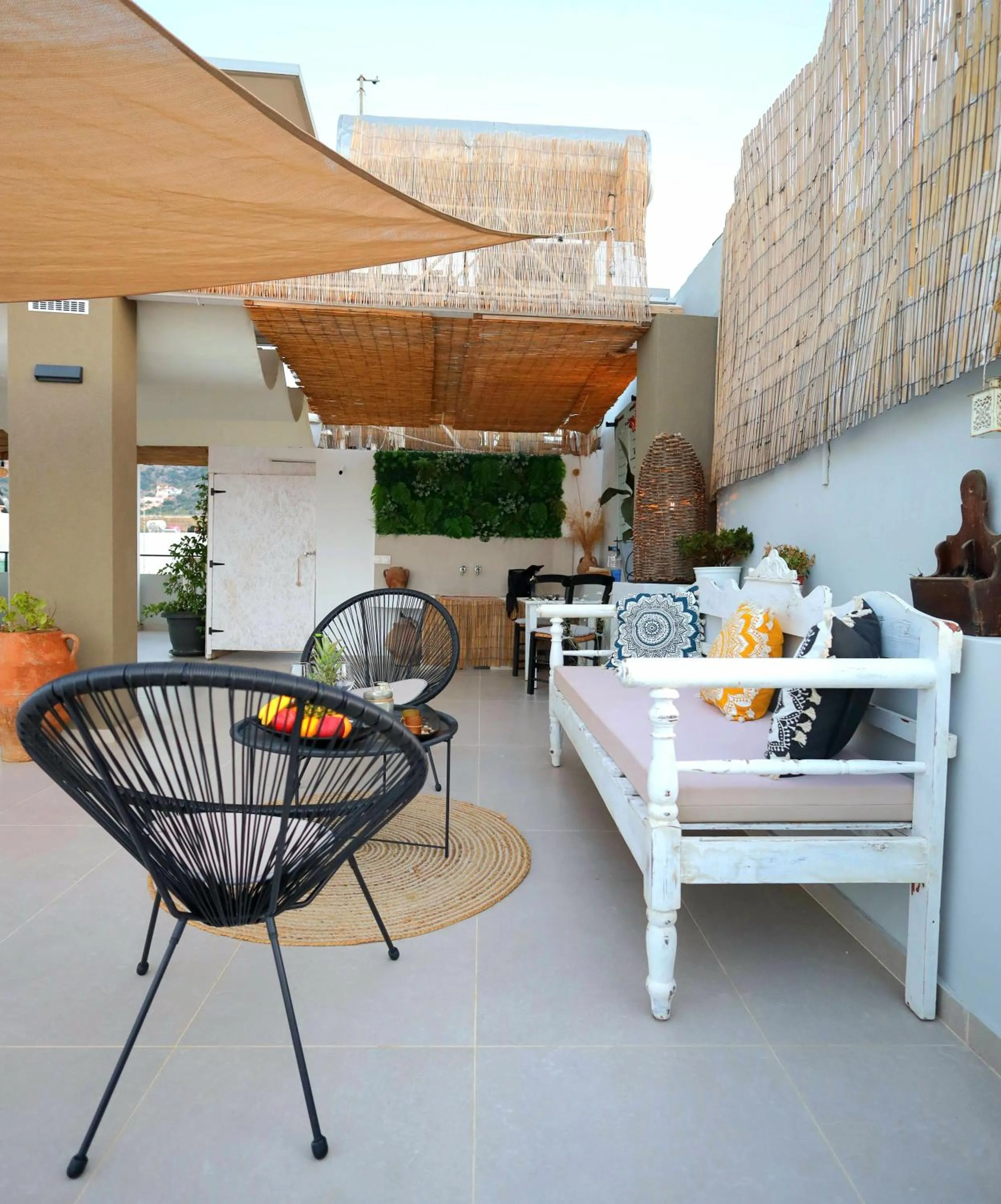 Balcony/Terrace in Malia Boutique Studios