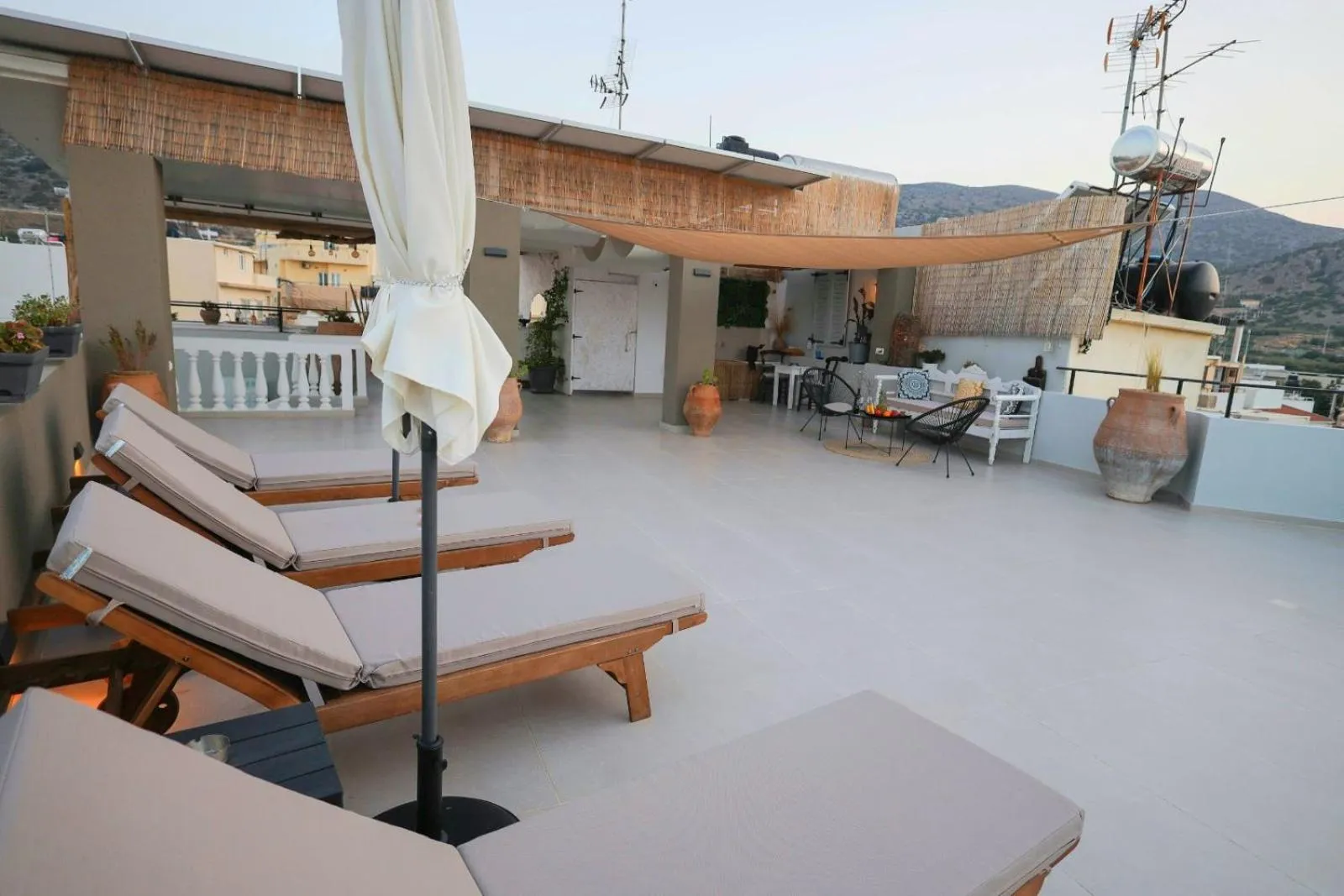 Natural landscape in Malia Boutique Studios