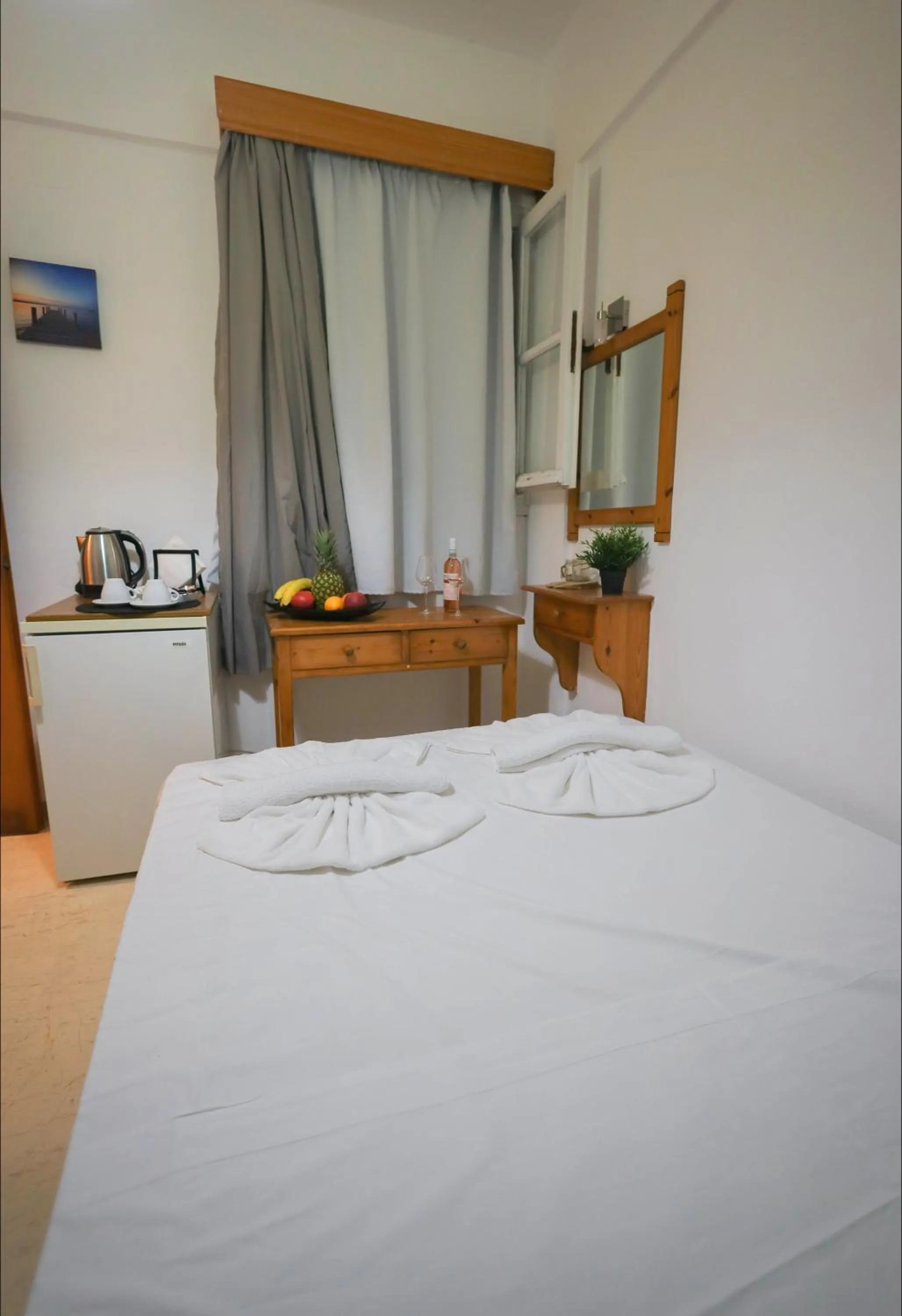 Bed in Malia Boutique Studios