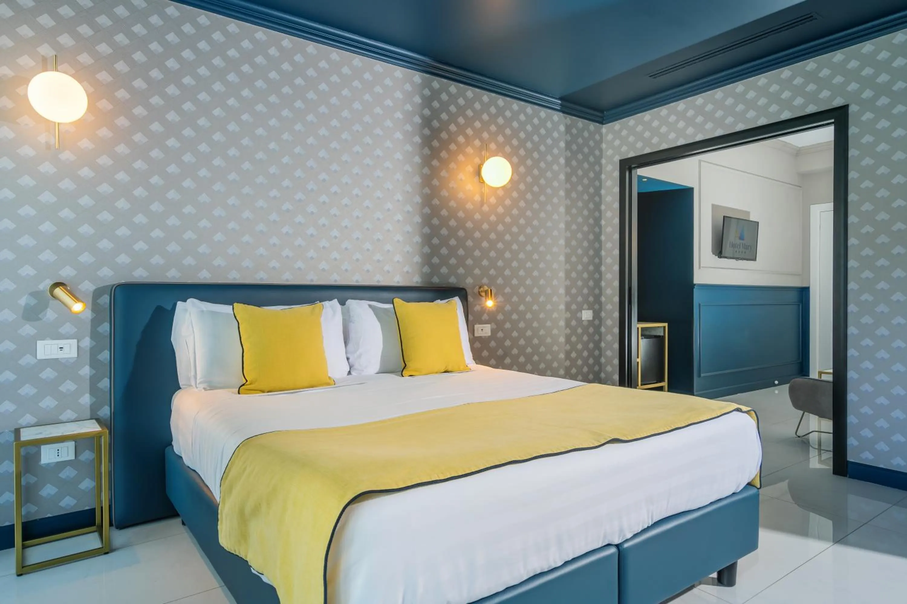 Bedroom, Bed in Hotel Mary