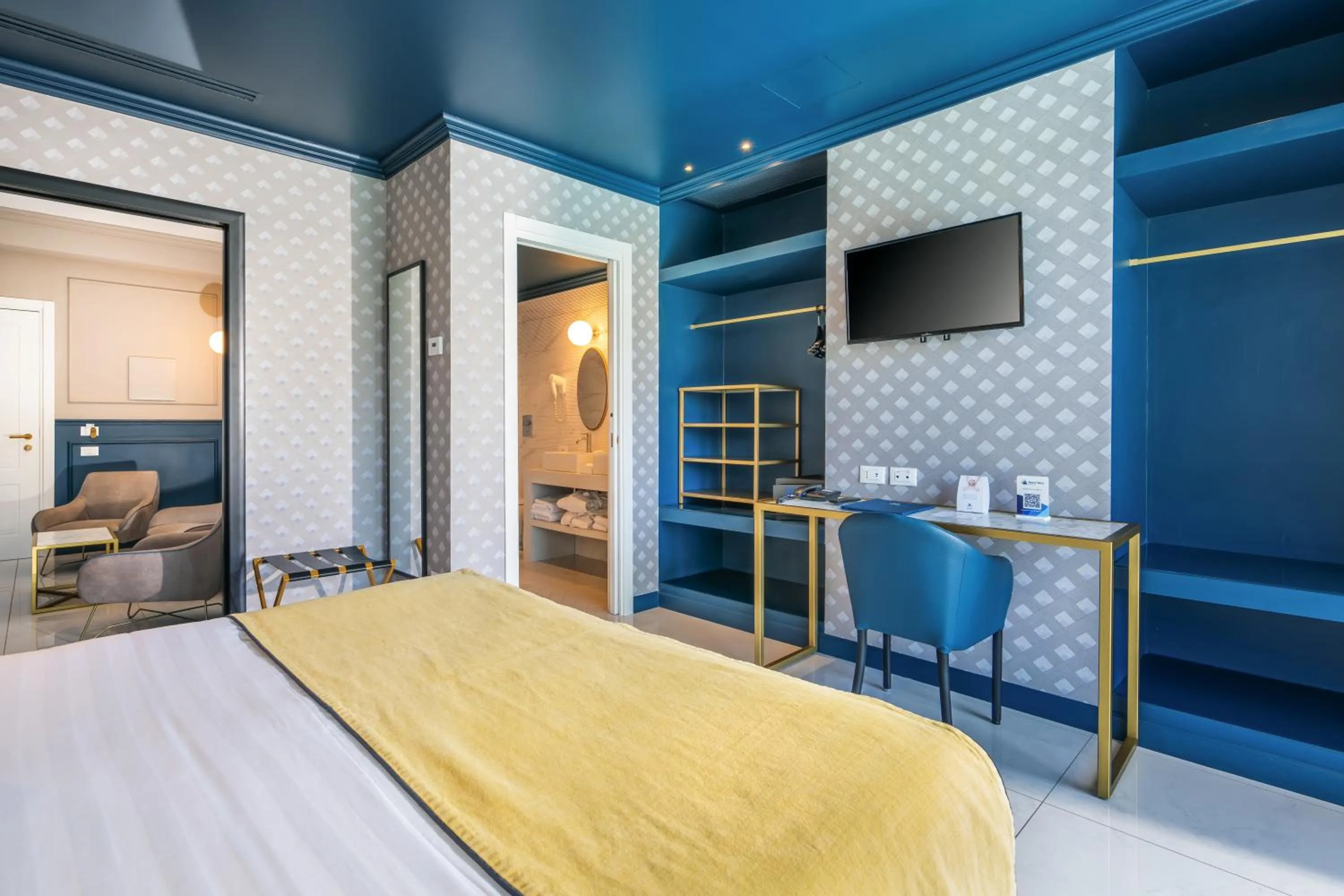 Bedroom, Bed in Hotel Mary