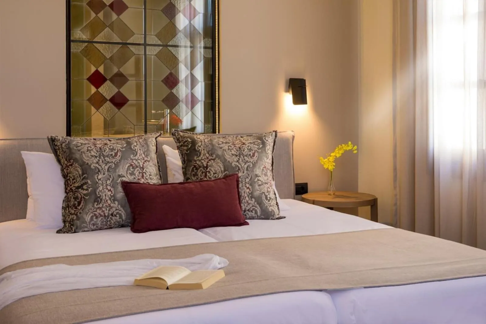 Bed in ELG Contessa Boutique Hotel