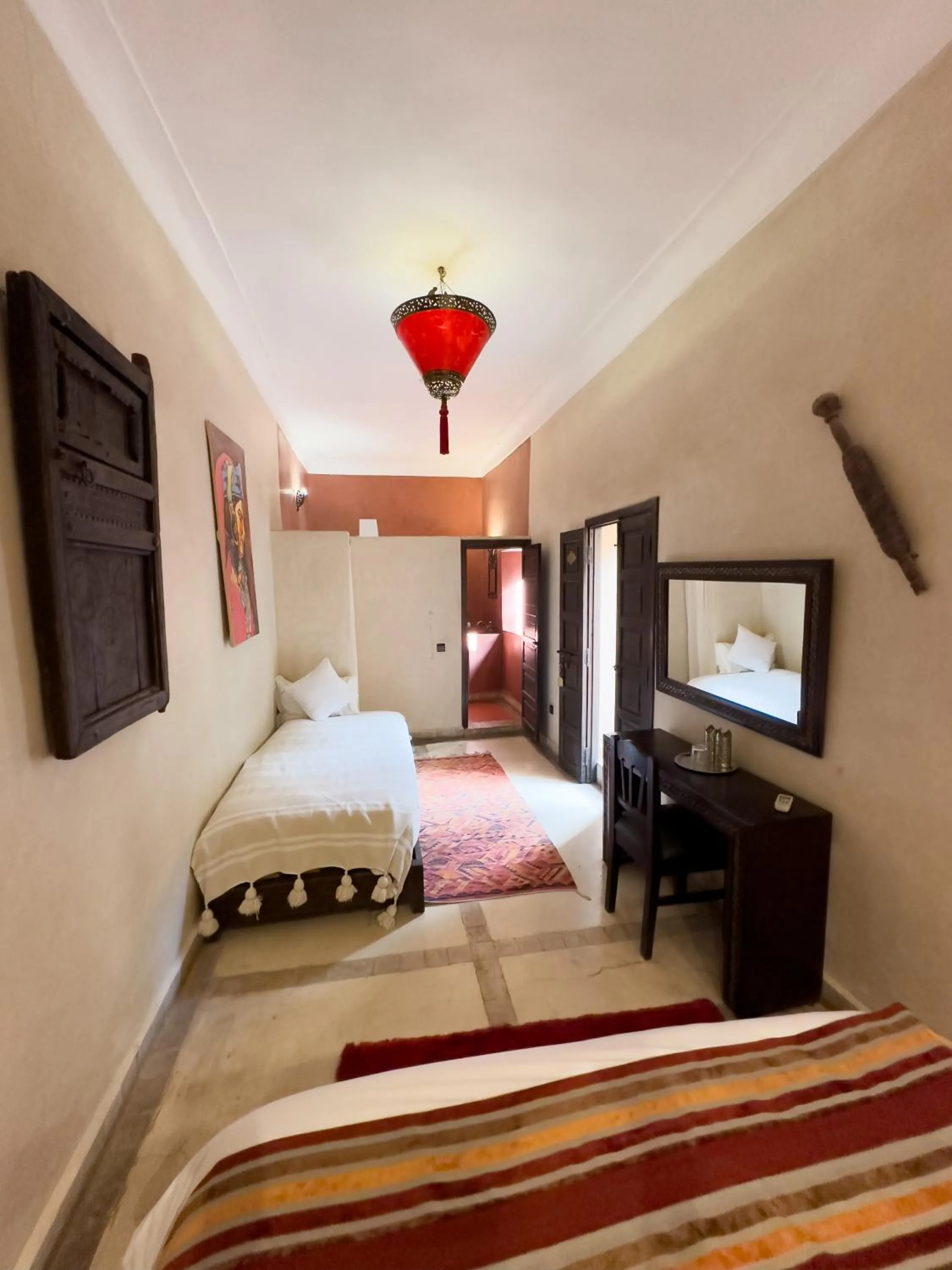 Bed in Riad Maud