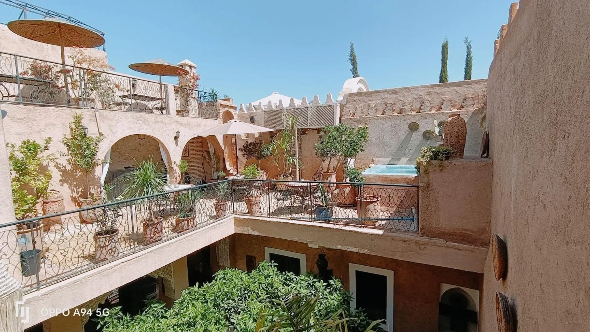 Balcony/Terrace in Riad Maud