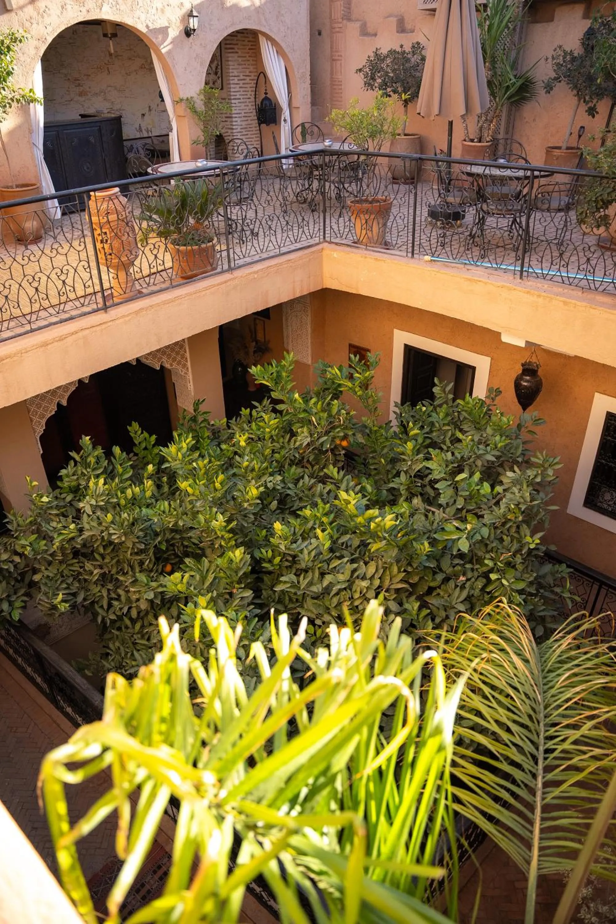 Balcony/Terrace in Riad Maud