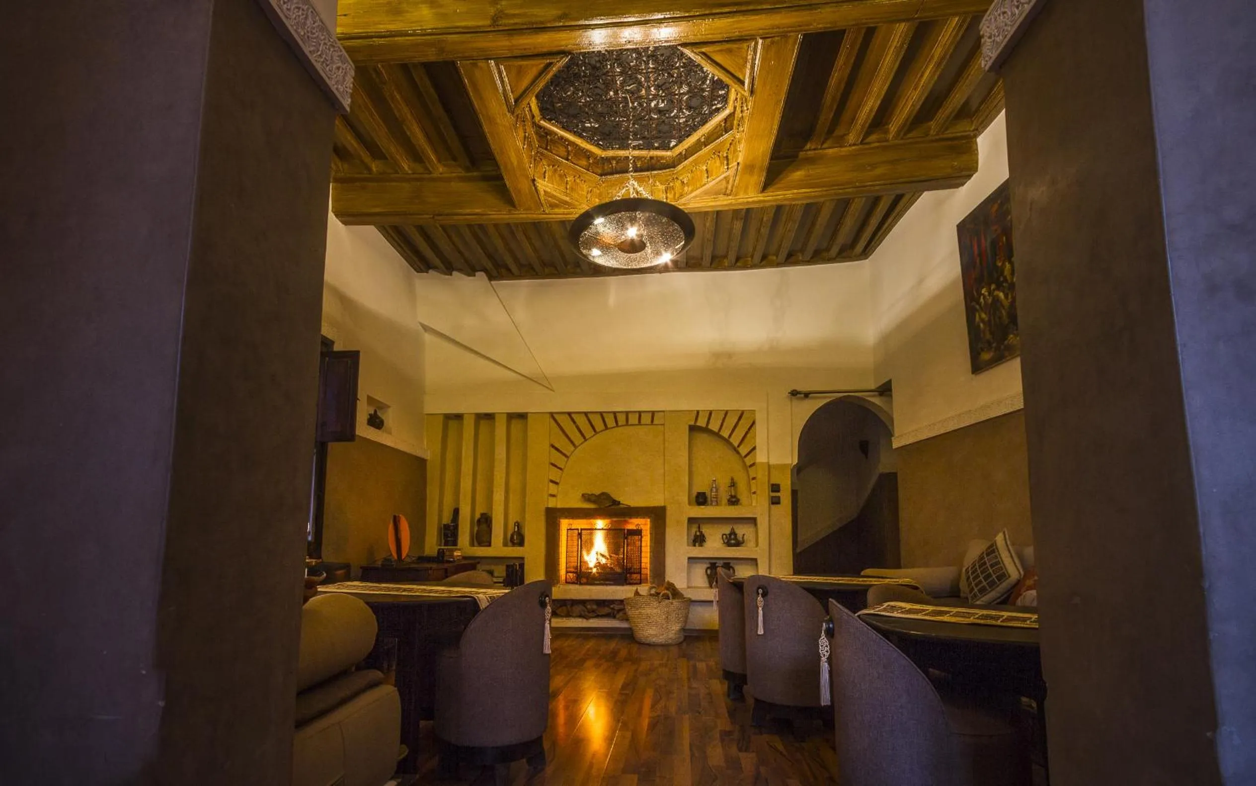 Bedroom in Riad Maud