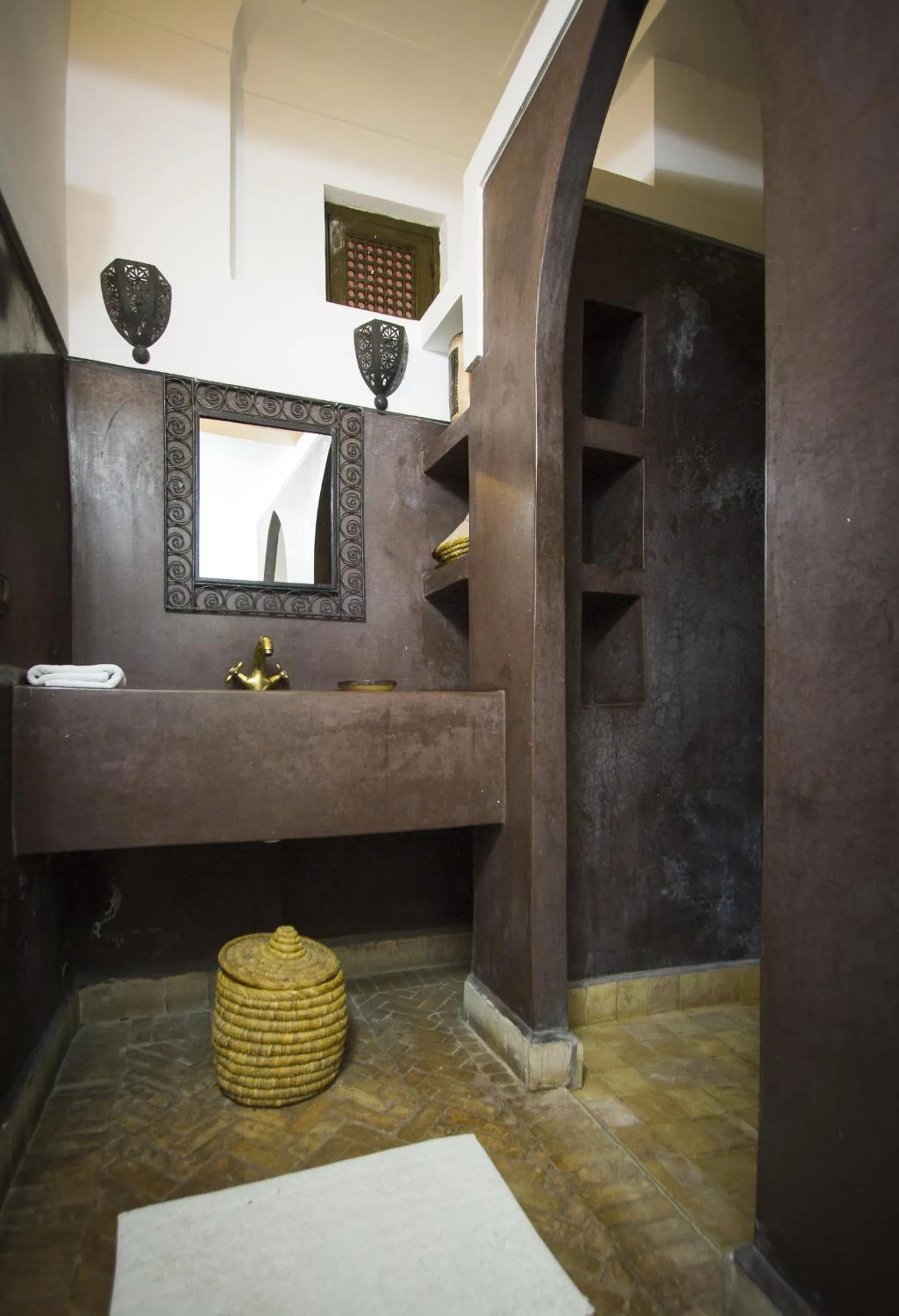 Bathroom, Bed in Riad Maud