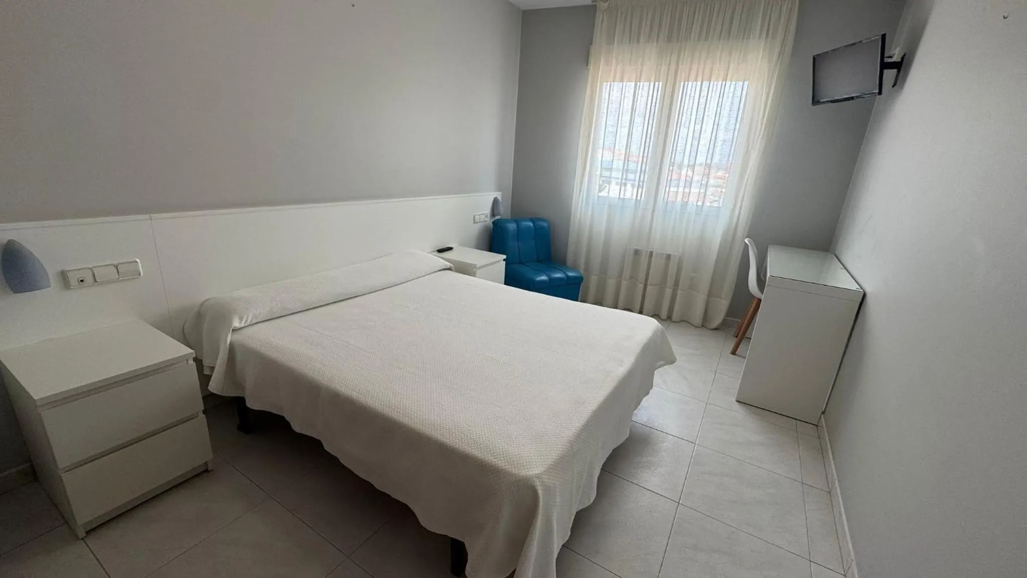 Bed in Hotel Bradomin