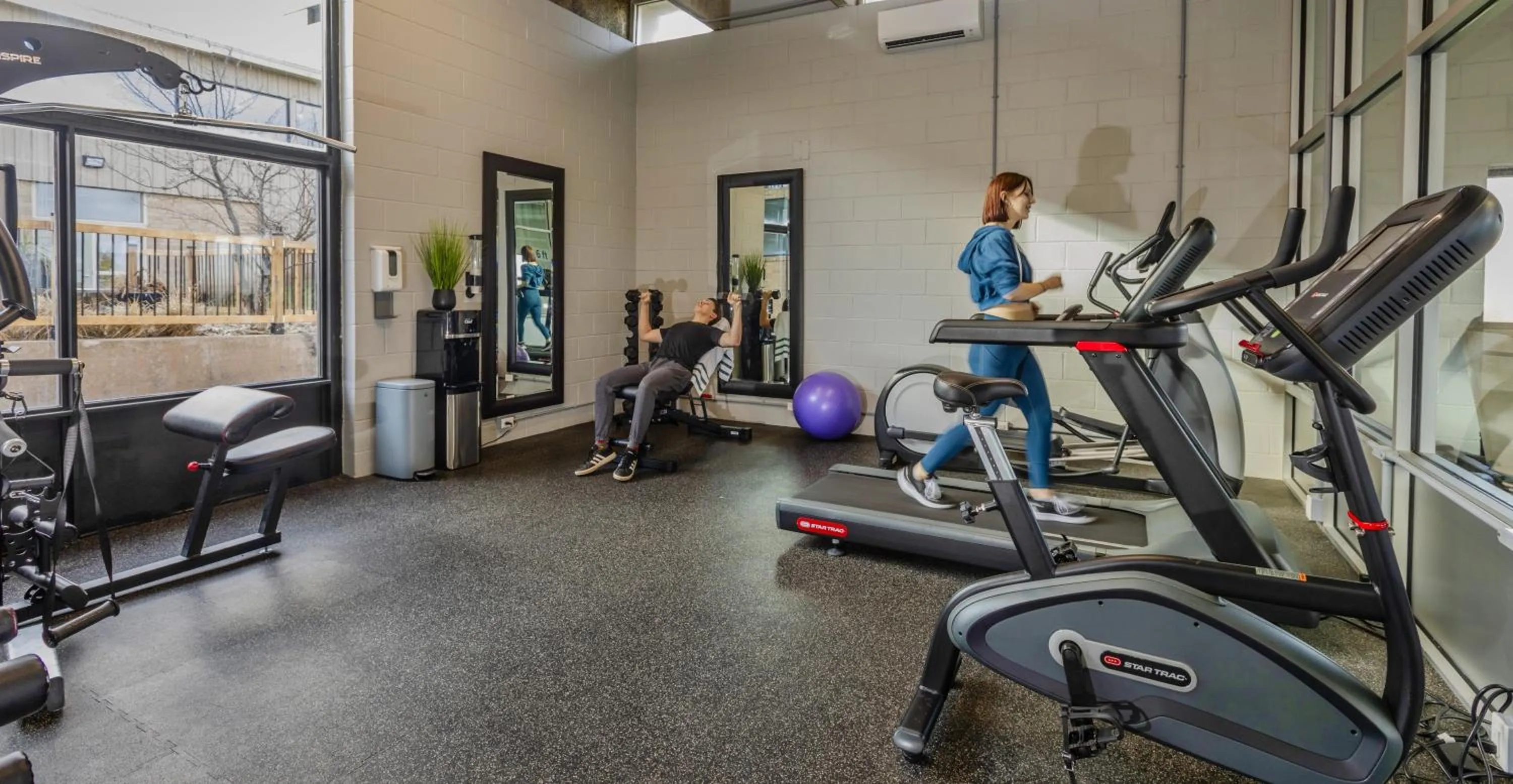 Fitness centre/facilities in Old Orchard Inn