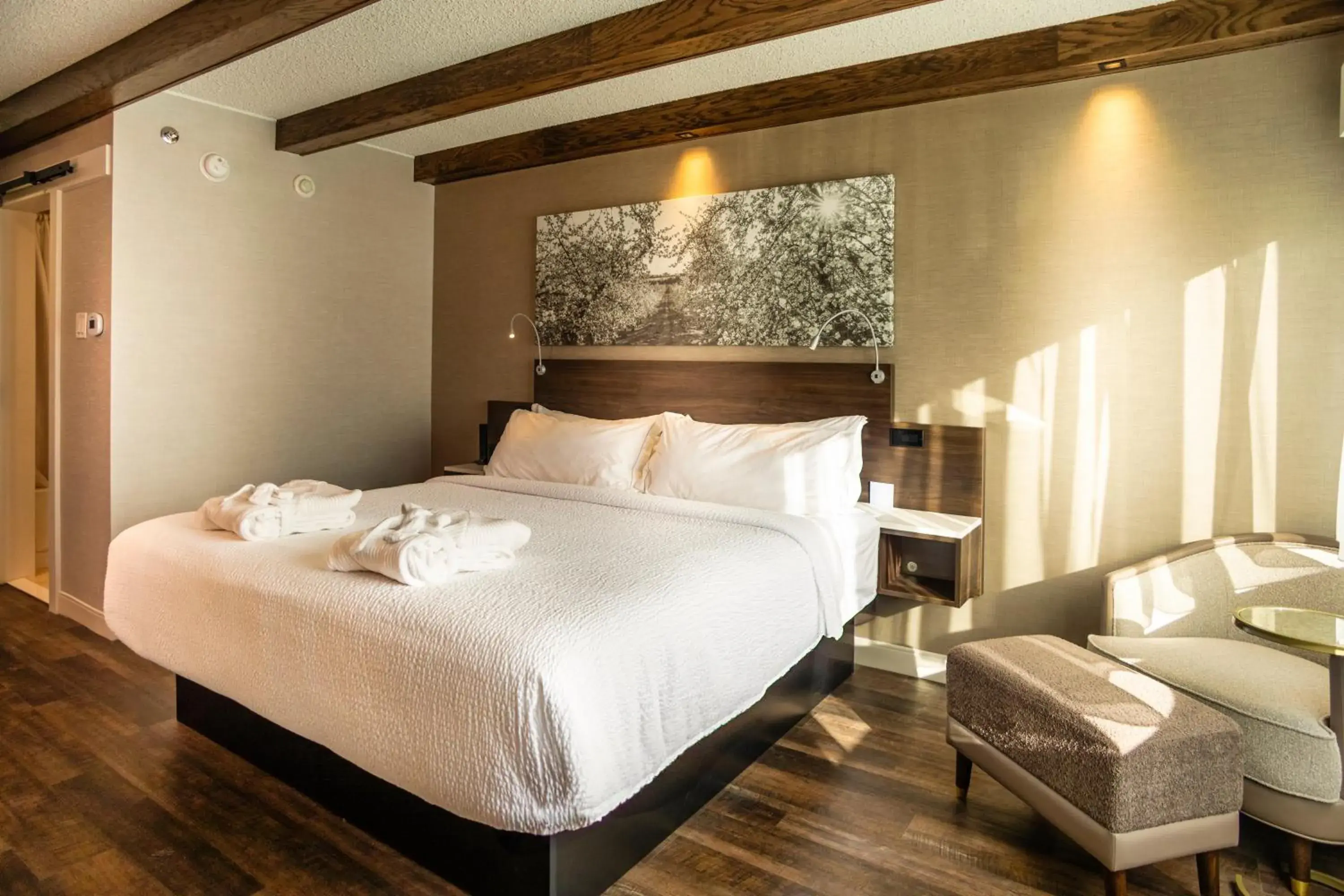 Bed in Old Orchard Inn Bed in Old Orchard Inn