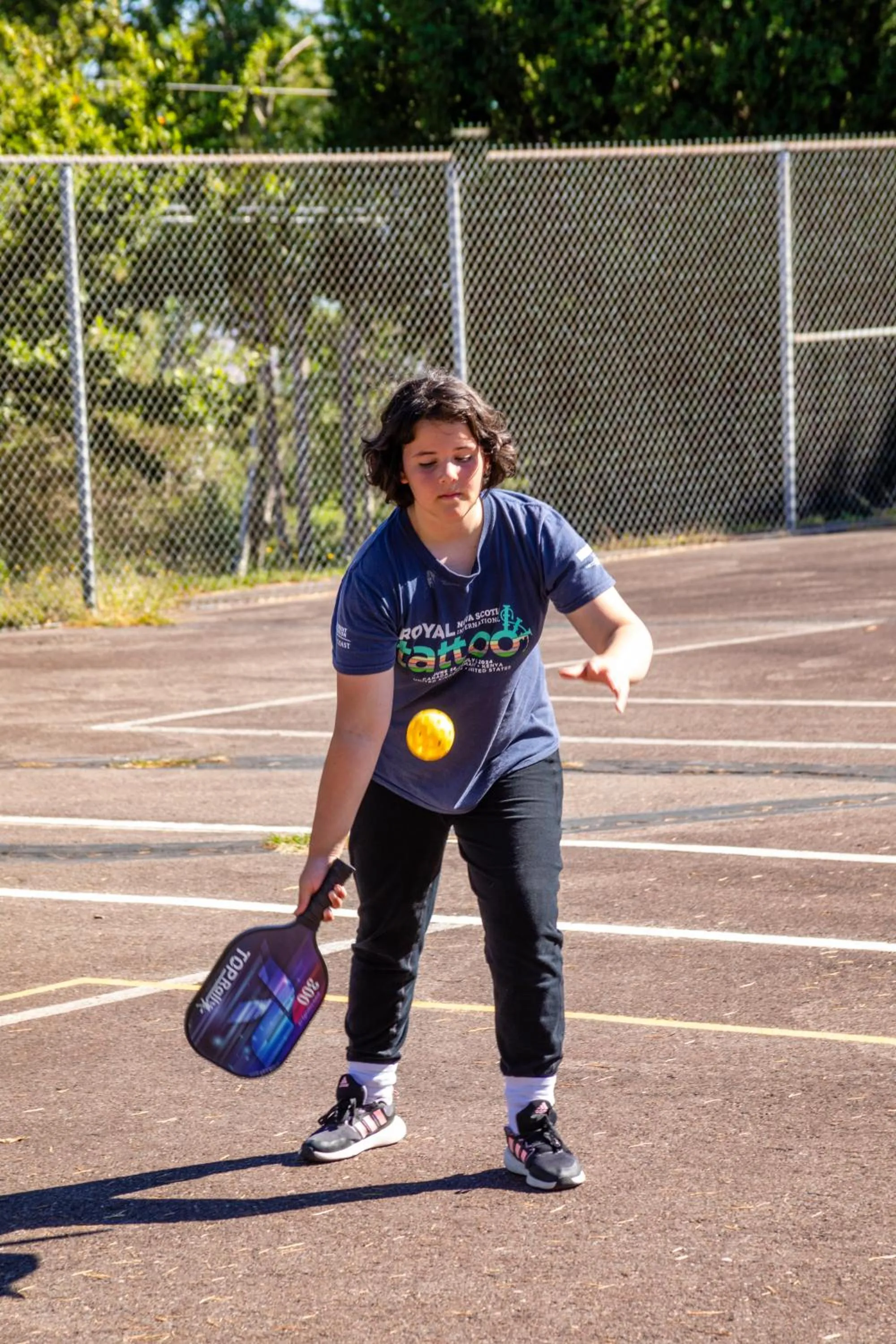 Tennis court in Old Orchard Inn