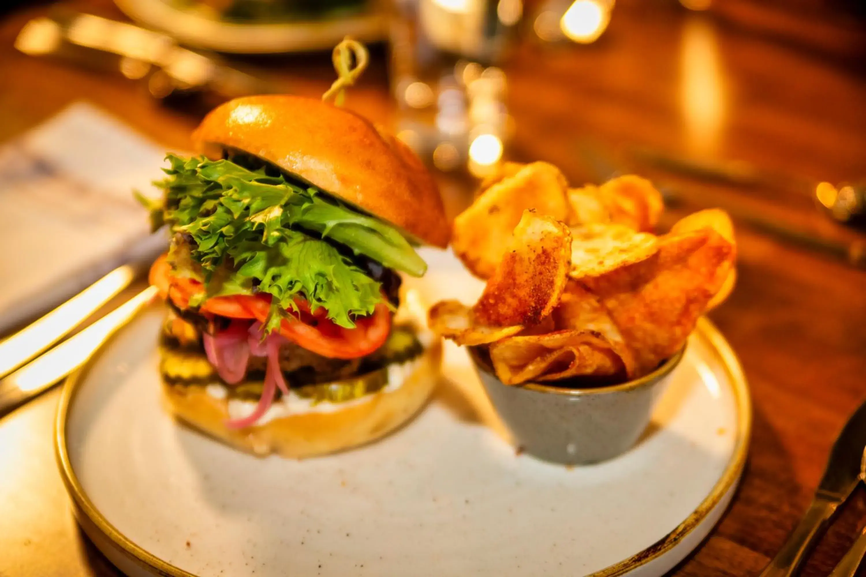 Food close-up in Old Orchard Inn Food close-up in Old Orchard Inn