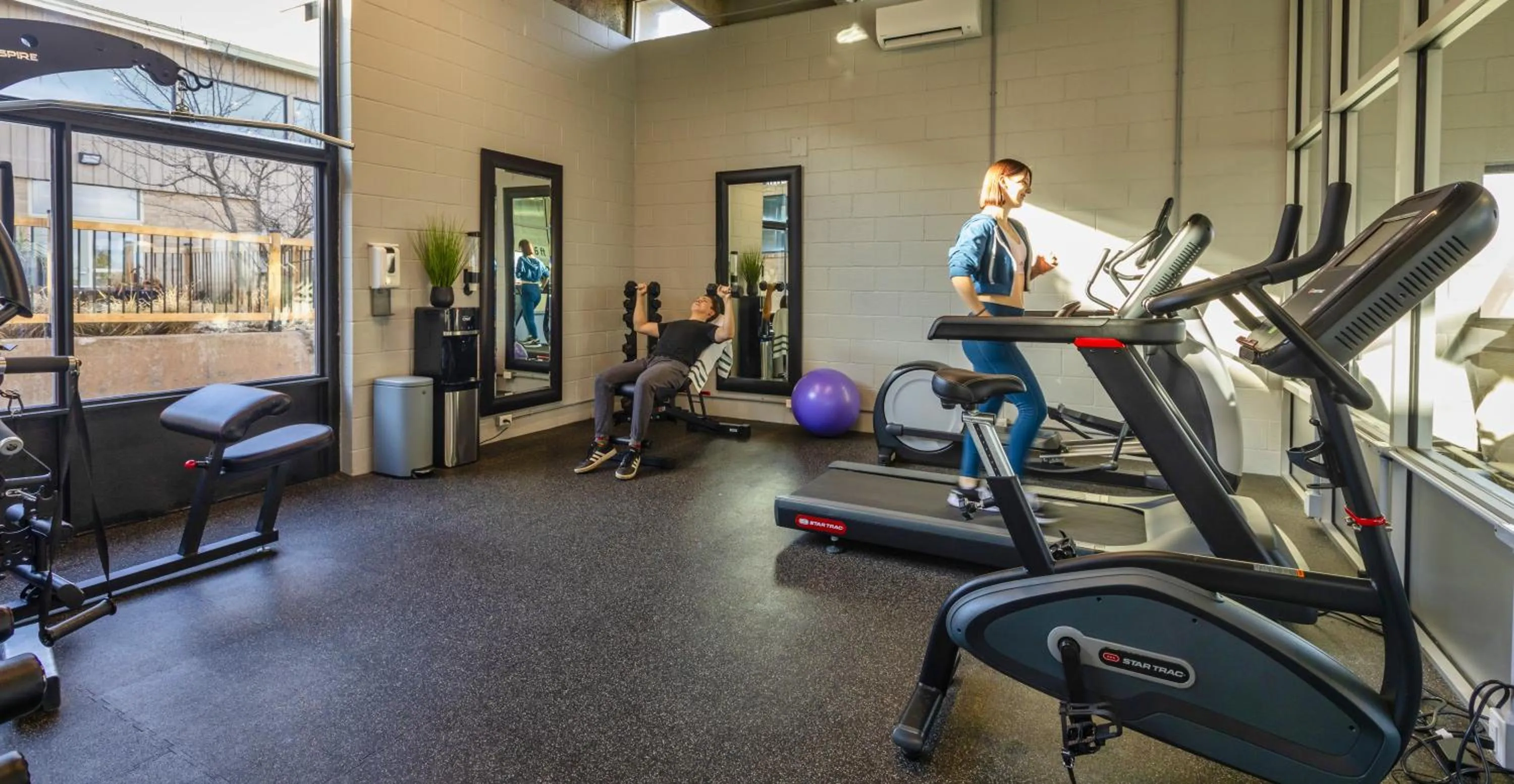 Fitness centre/facilities in Old Orchard Inn