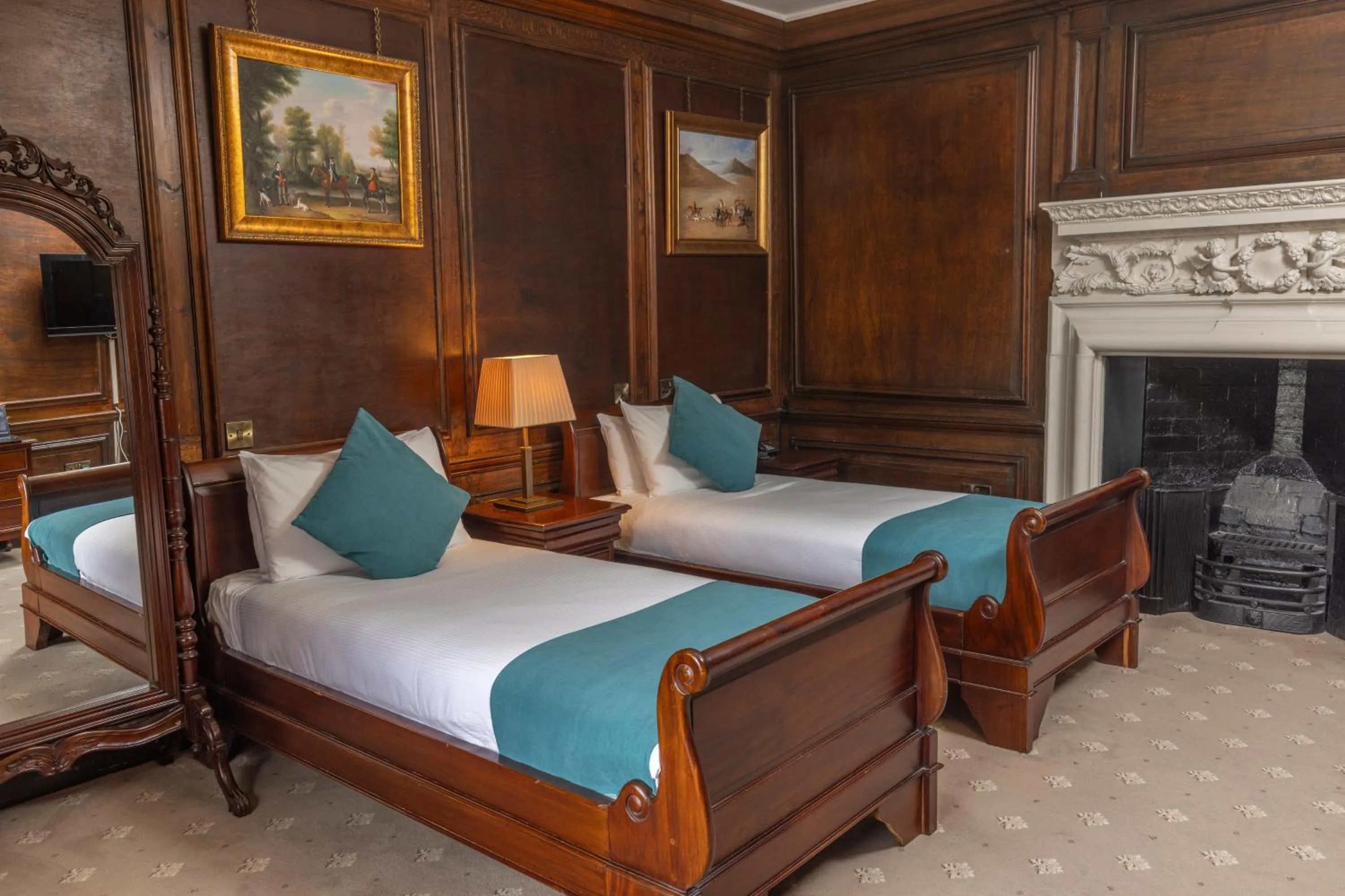 Bedroom, Bed in Castle Bromwich Hall Hotel, BW Signature Collection by Best Western