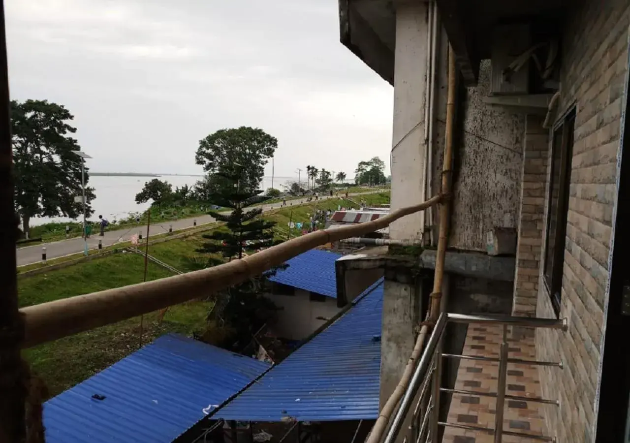 Lake view in Hotel Raj Palace Lake view in Hotel Raj Palace