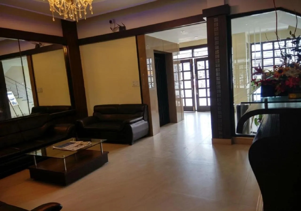 Lobby or reception in Hotel Raj Palace