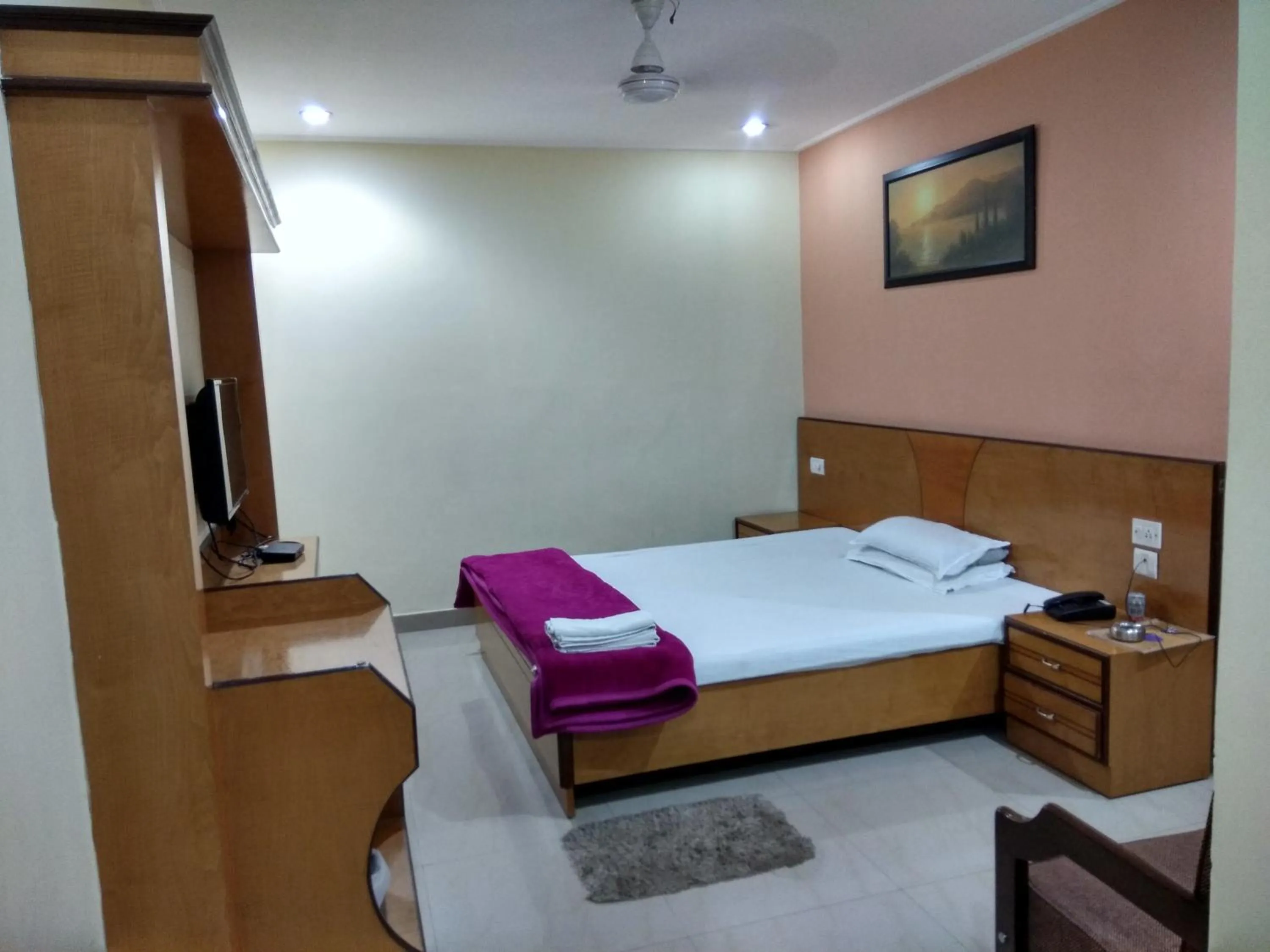 Bedroom, Bed in Hotel Raj Palace