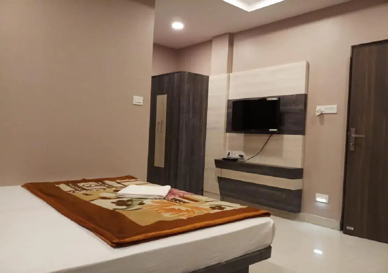 Bed in Hotel Raj Palace Bed in Hotel Raj Palace