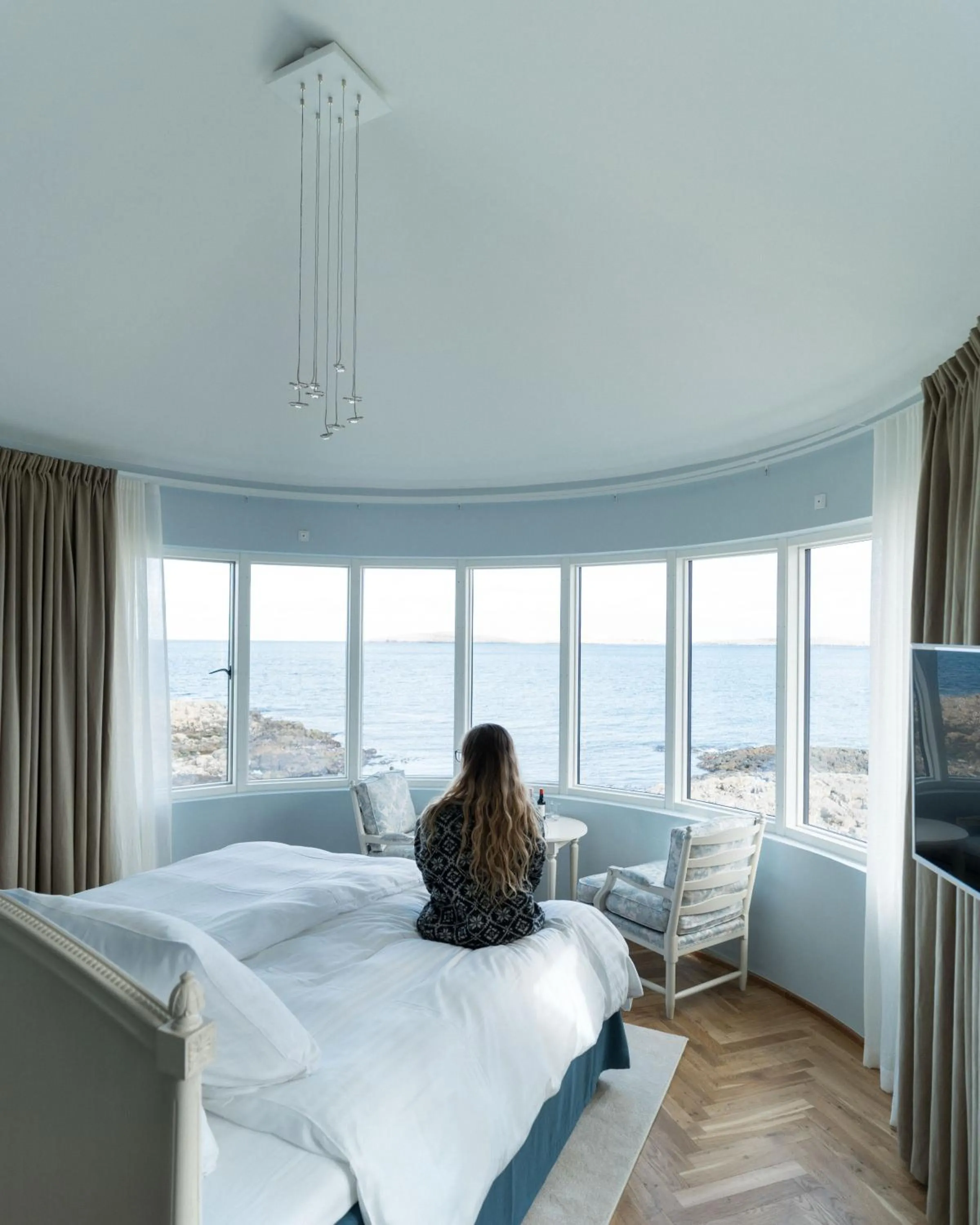 Bed in Havgrim Seaside Hotel 1948