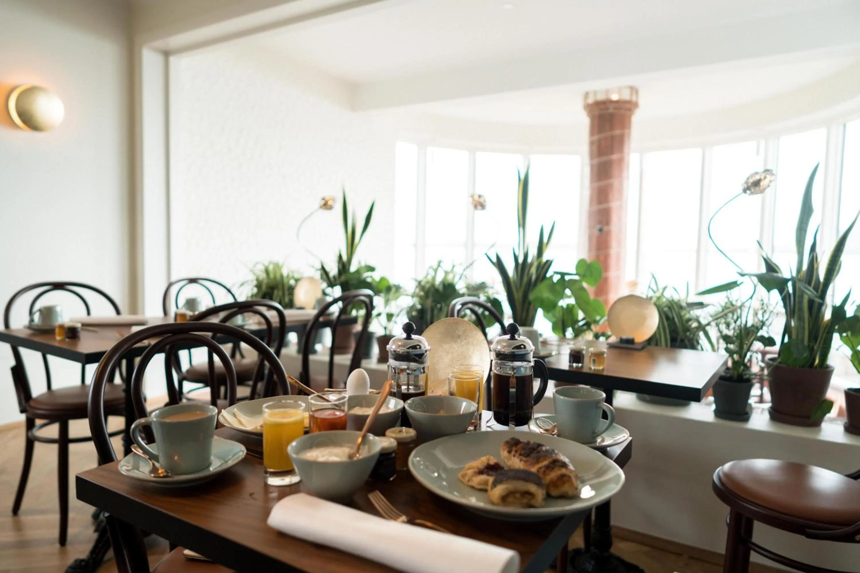 Breakfast in Havgrim Seaside Hotel 1948