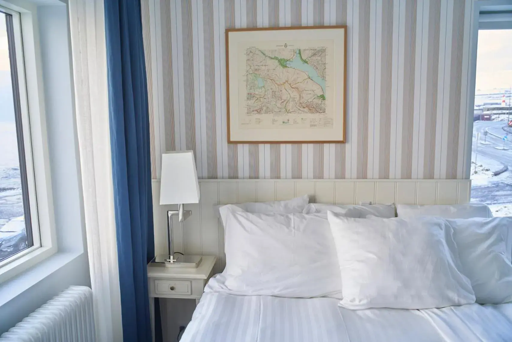 Deluxe Double Room with Sea View in Havgrim Seaside Hotel 1948 Deluxe Double Room with Sea View in Havgrim Seaside Hotel 1948