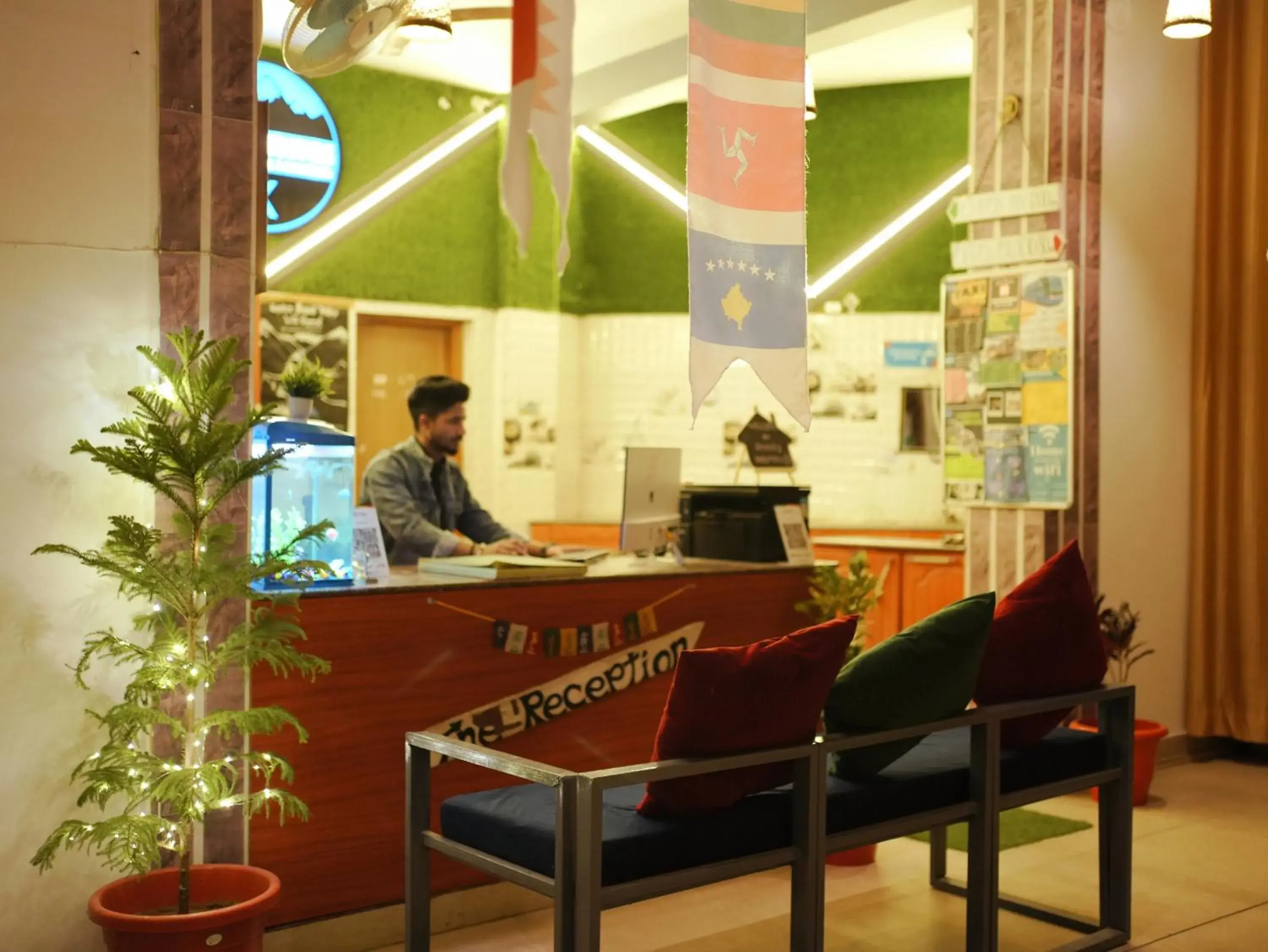 Property building in Skyard Hostel Rishikesh Laxman Jhula Property building in Skyard Hostel Rishikesh Laxman Jhula