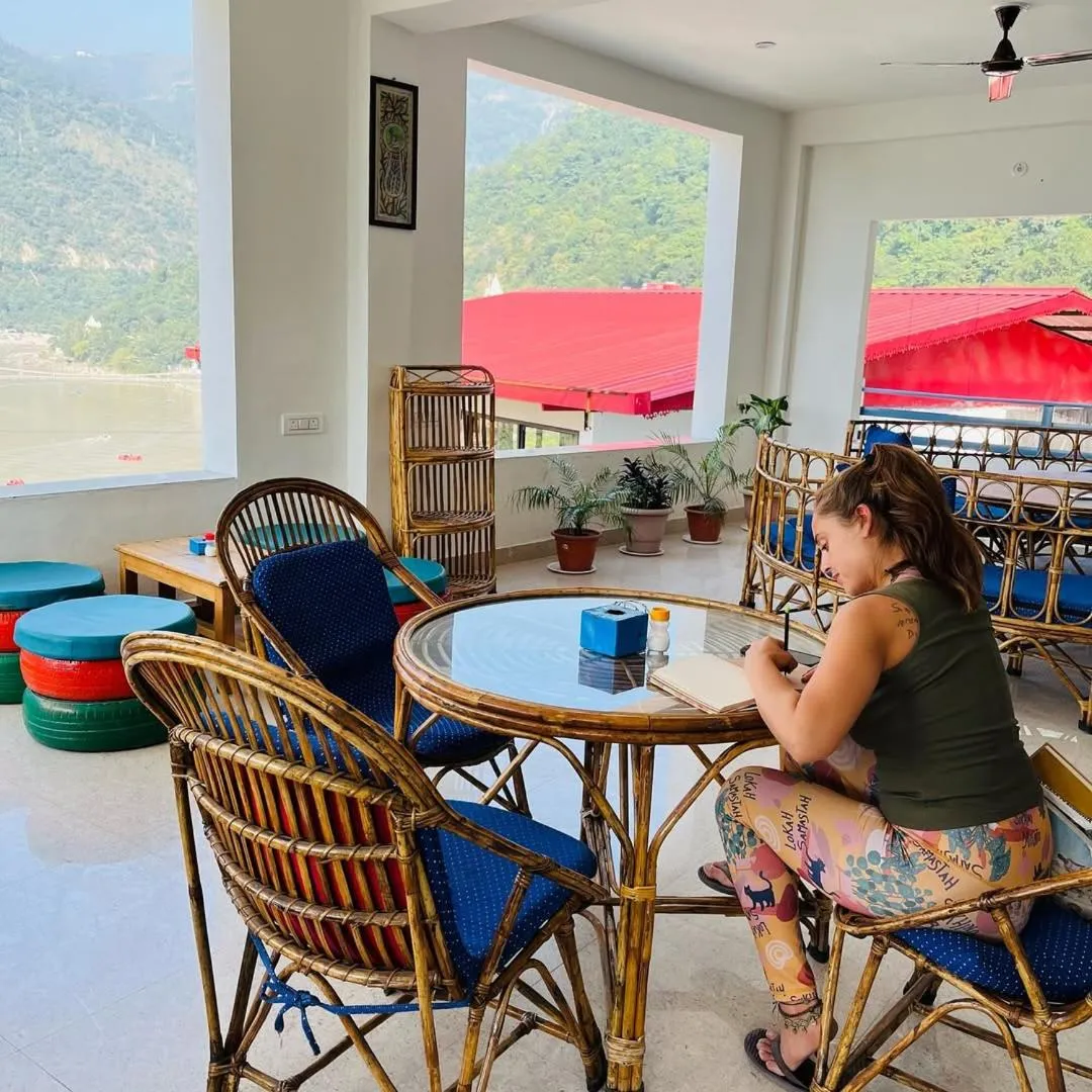 Day in Skyard Hostel Rishikesh Laxman Jhula