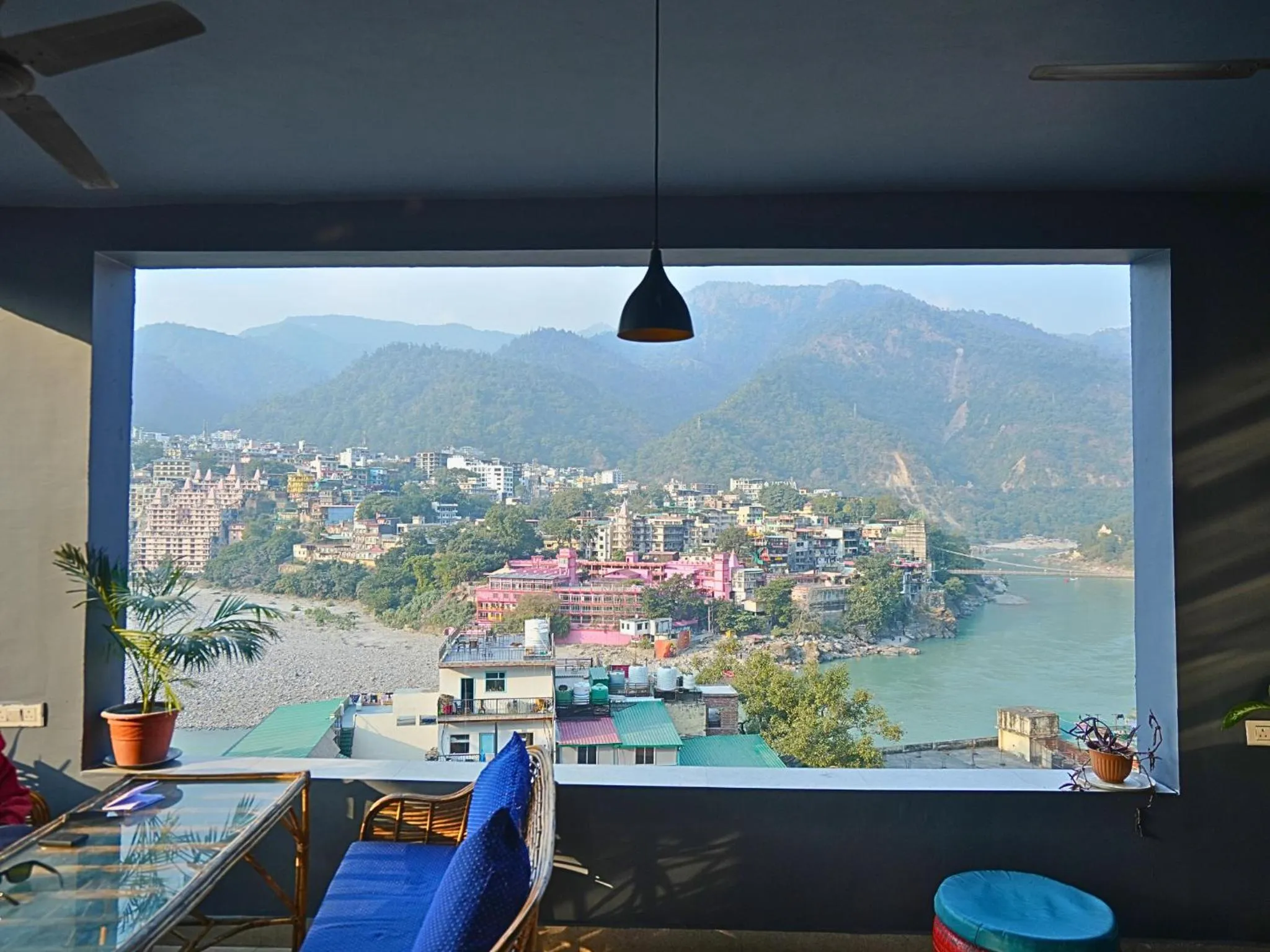 Day in Skyard Hostel Rishikesh Laxman Jhula