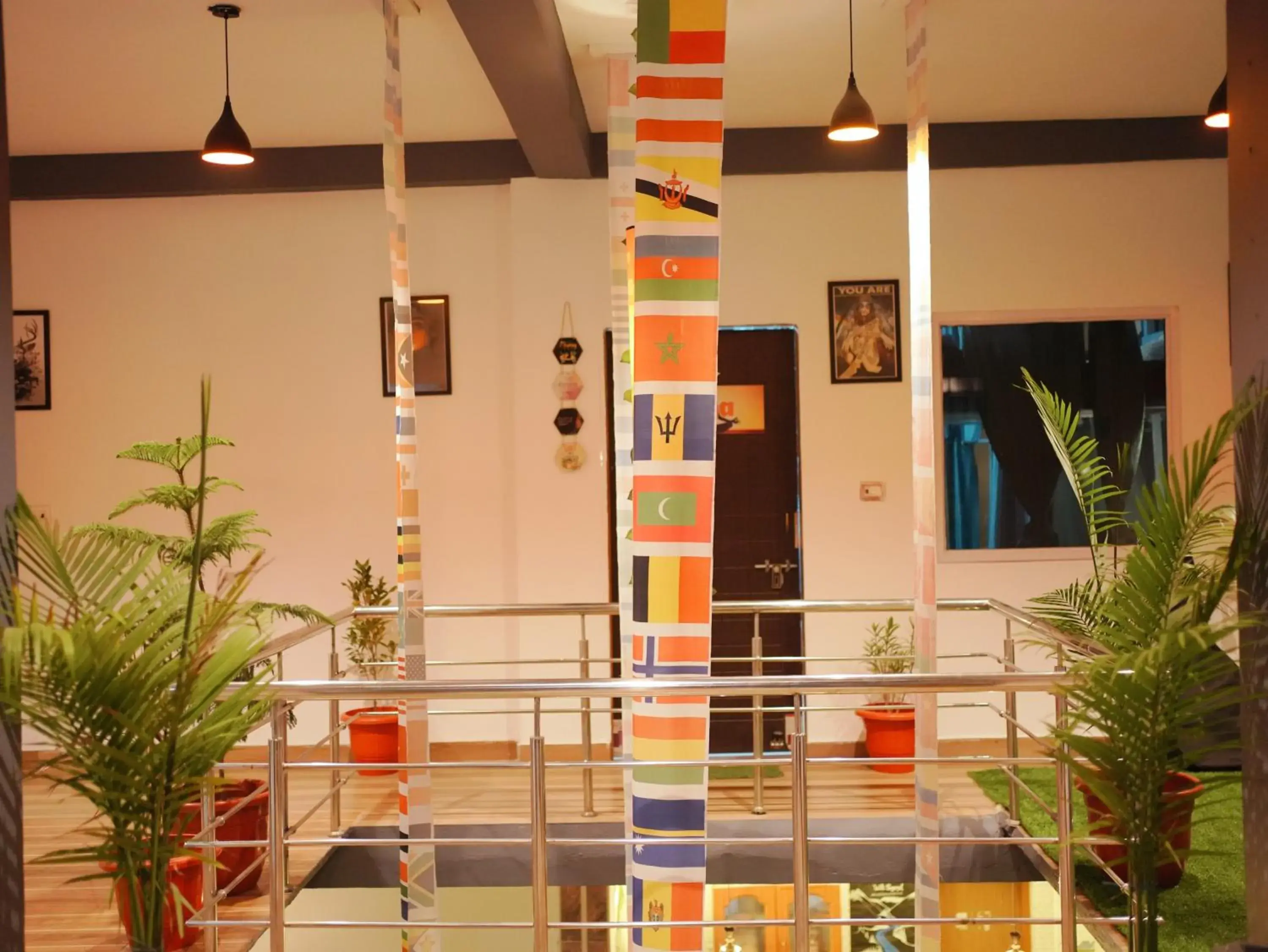 Property building in Skyard Hostel Rishikesh Laxman Jhula Property building in Skyard Hostel Rishikesh Laxman Jhula