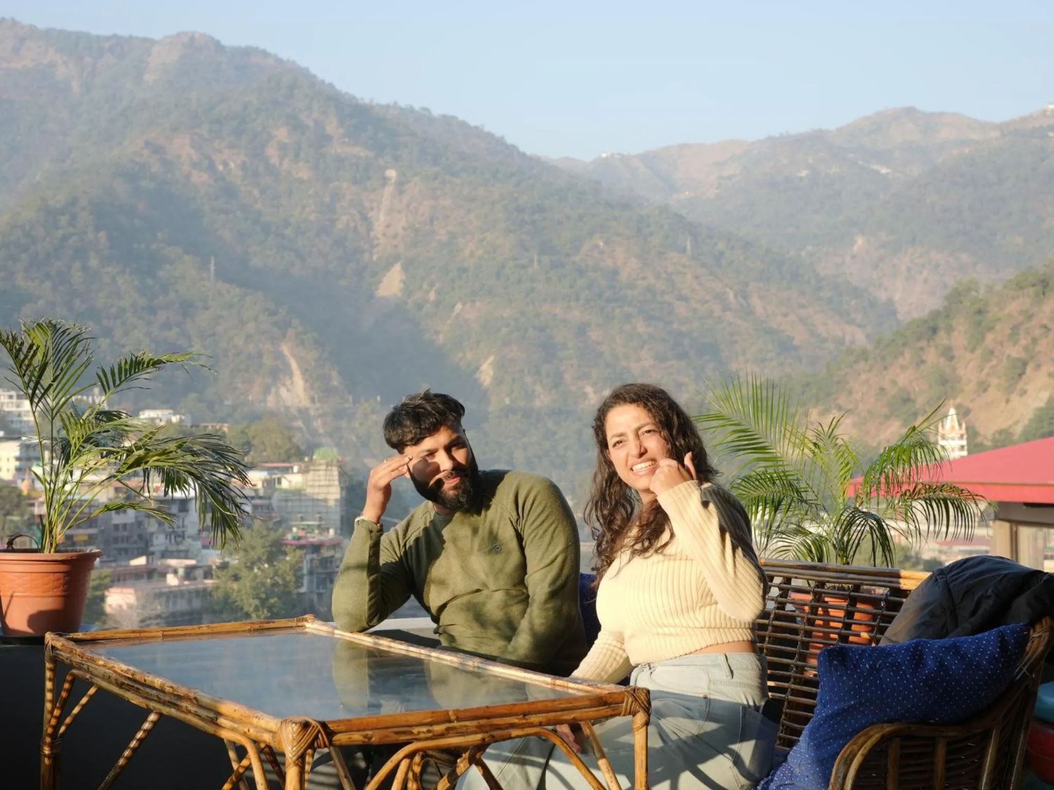 Day in Skyard Hostel Rishikesh Laxman Jhula