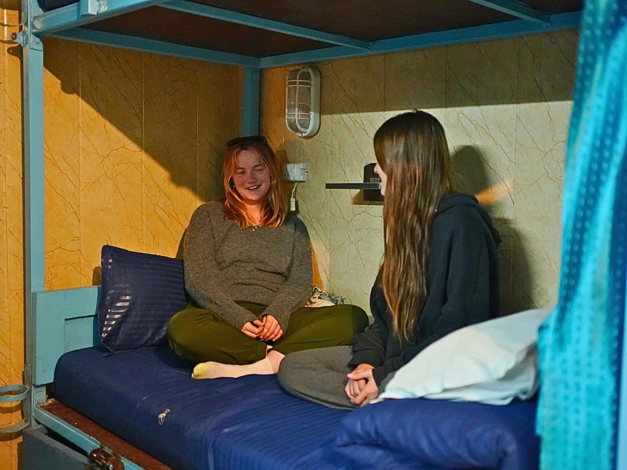 People in Skyard Hostel Rishikesh Laxman Jhula