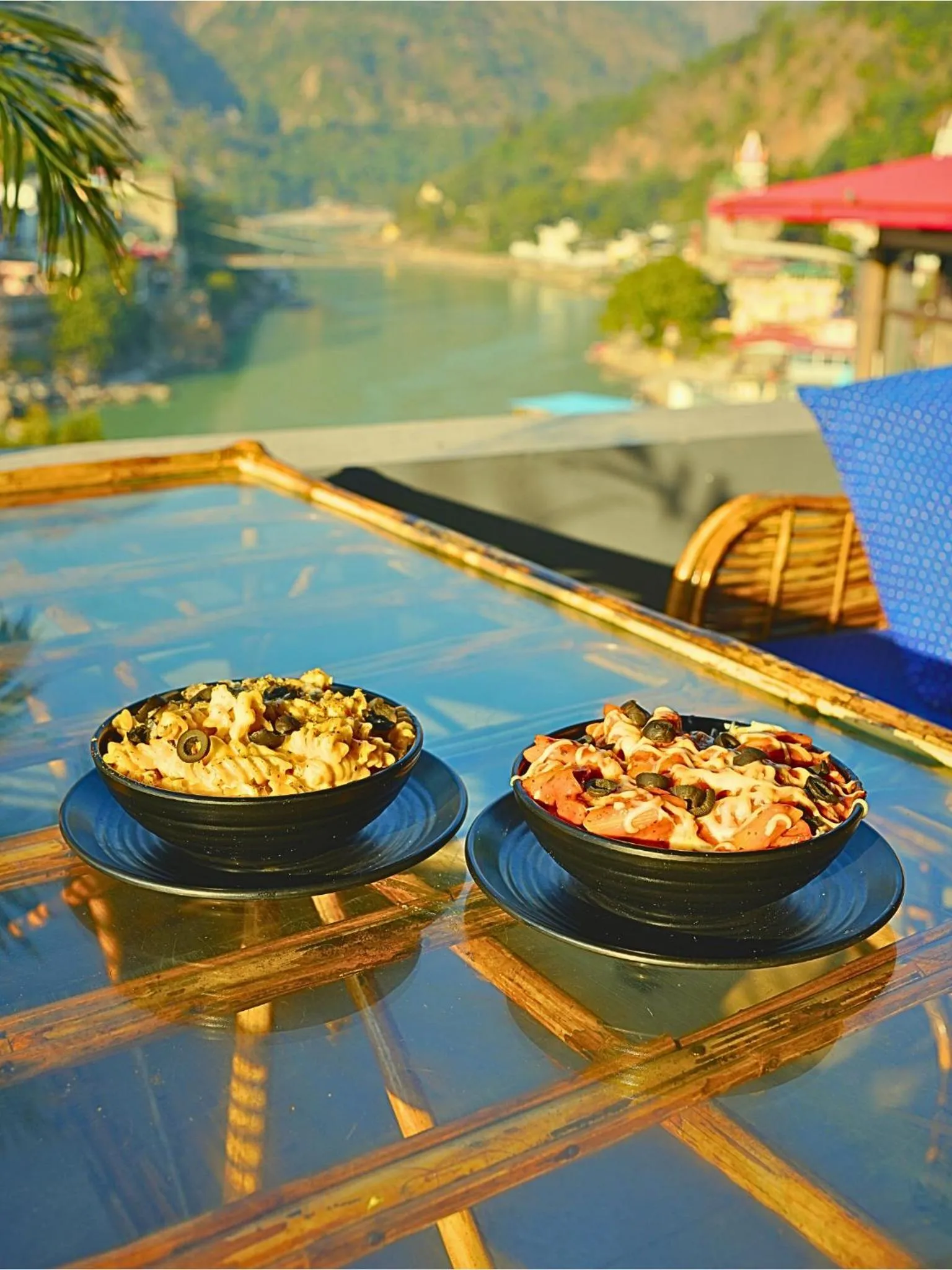 Day in Skyard Hostel Rishikesh Laxman Jhula