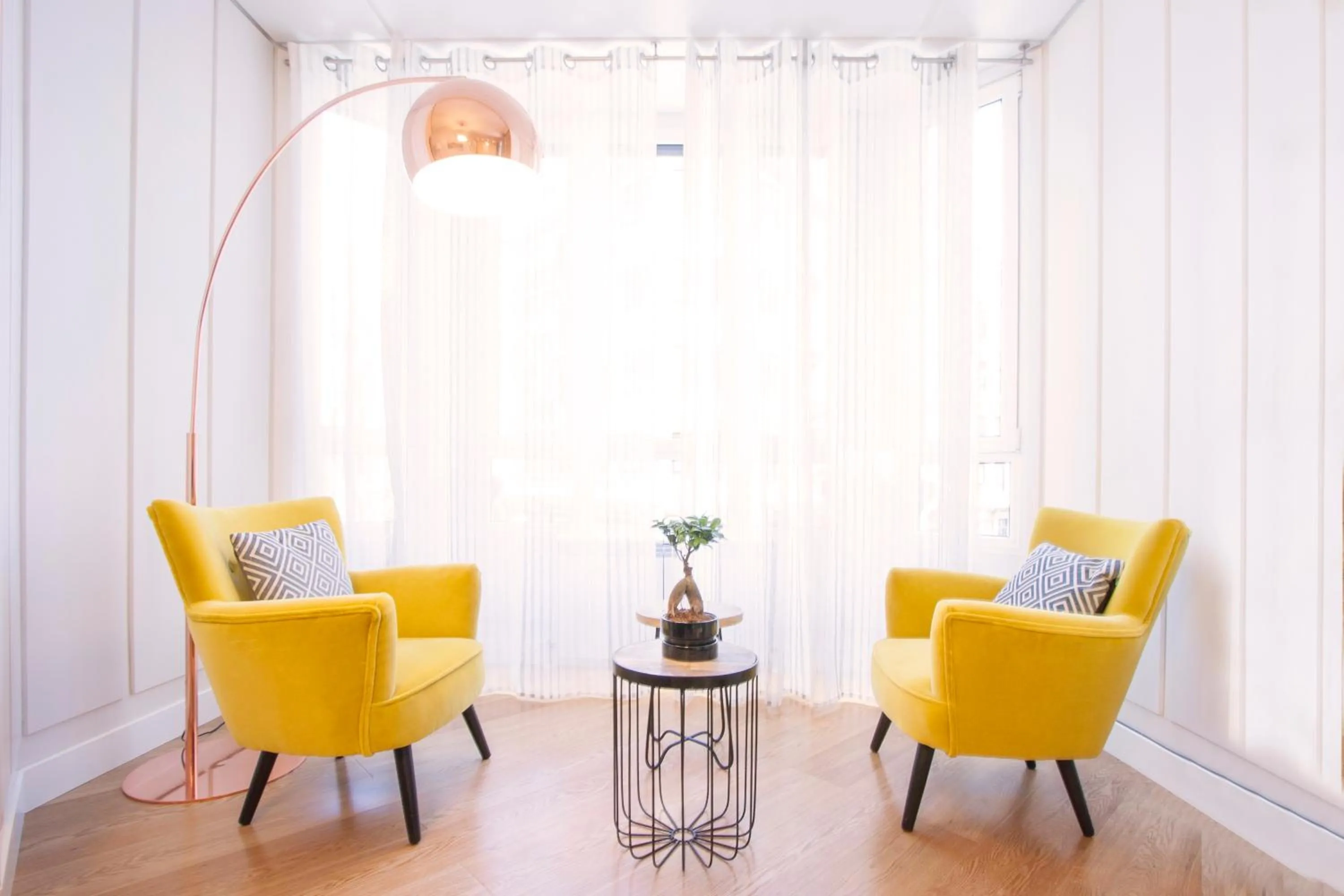 Living room in Gerezi - Basque Stay